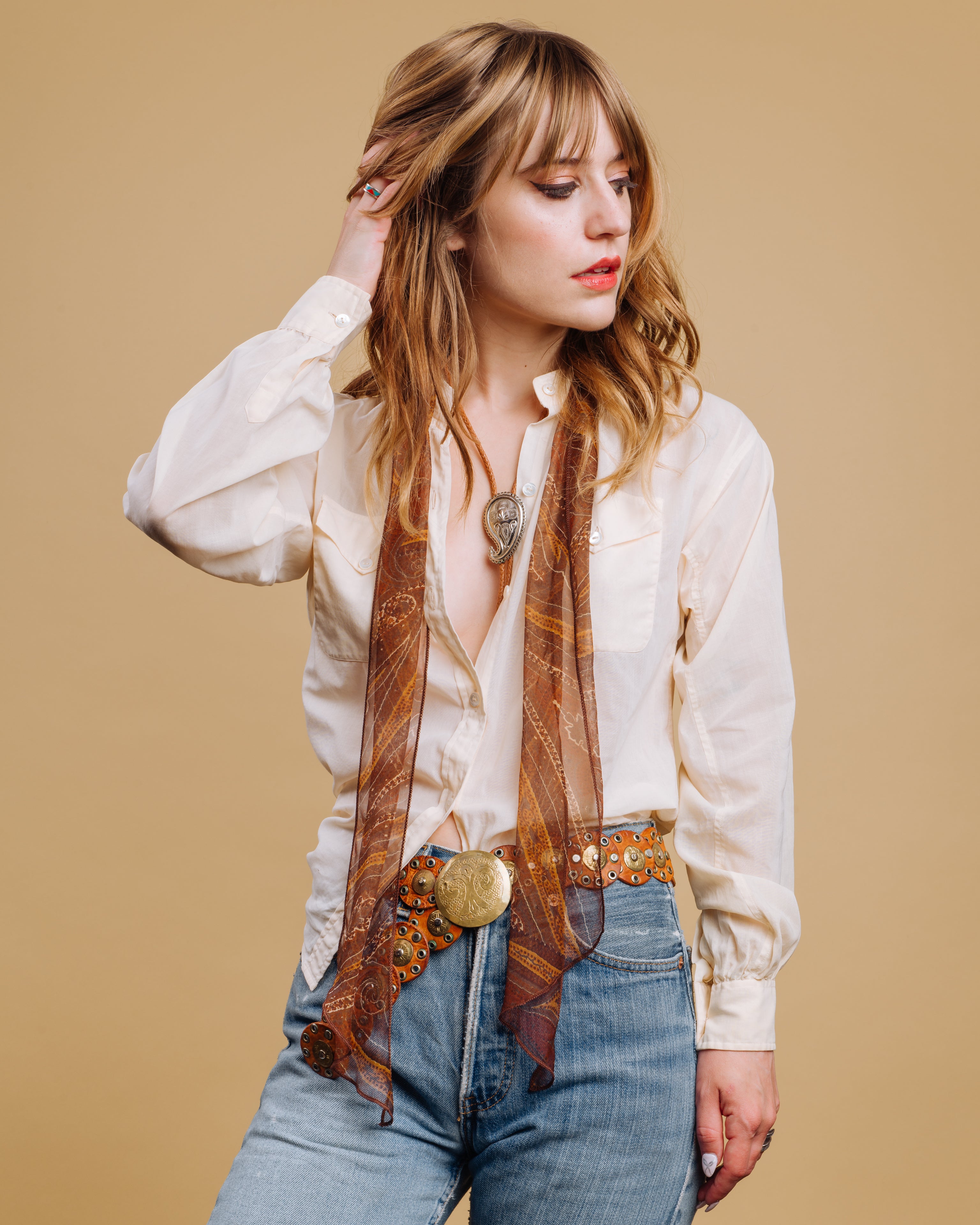 Laurel Canyon Skinny Scarf