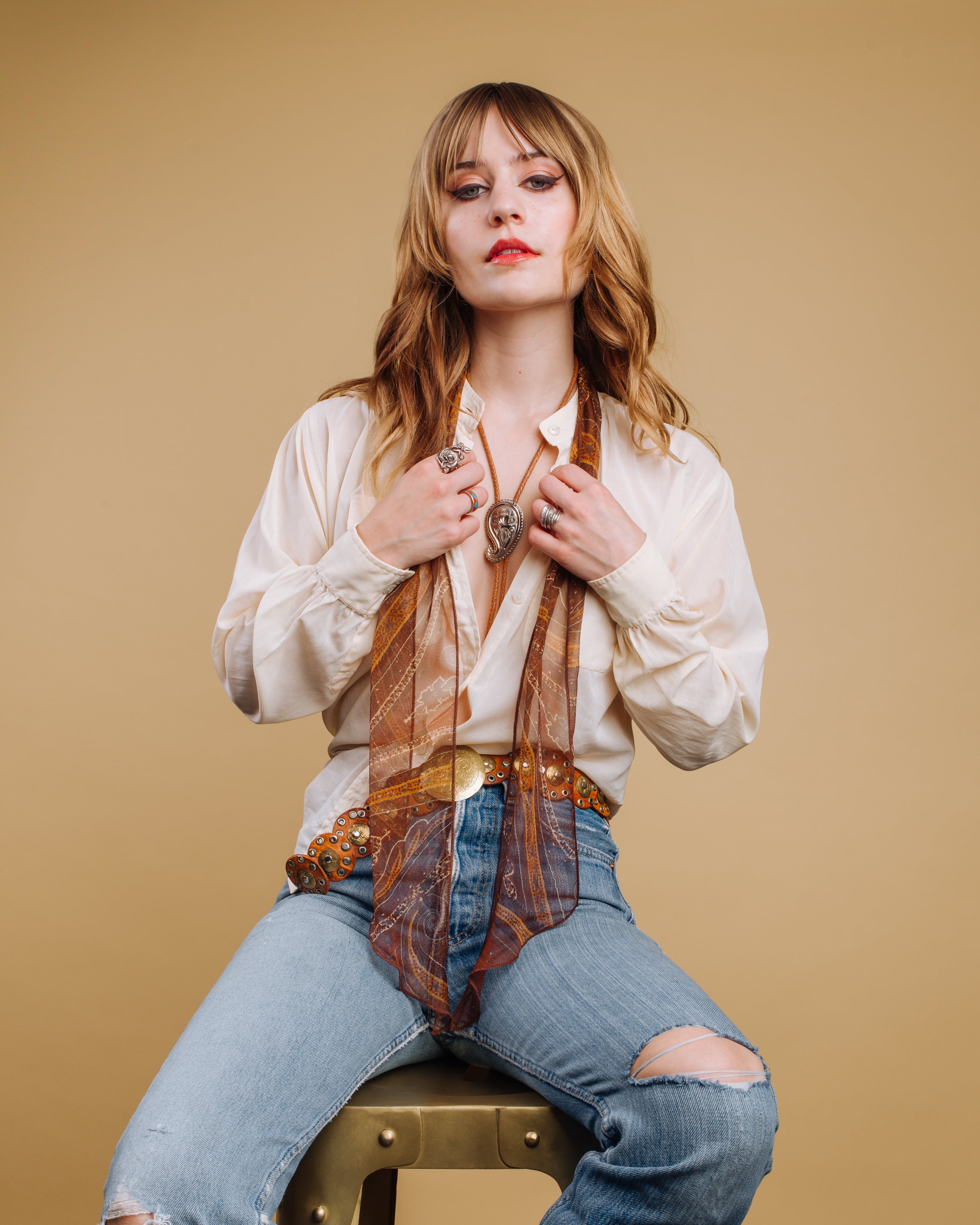 Laurel Canyon Skinny Scarf