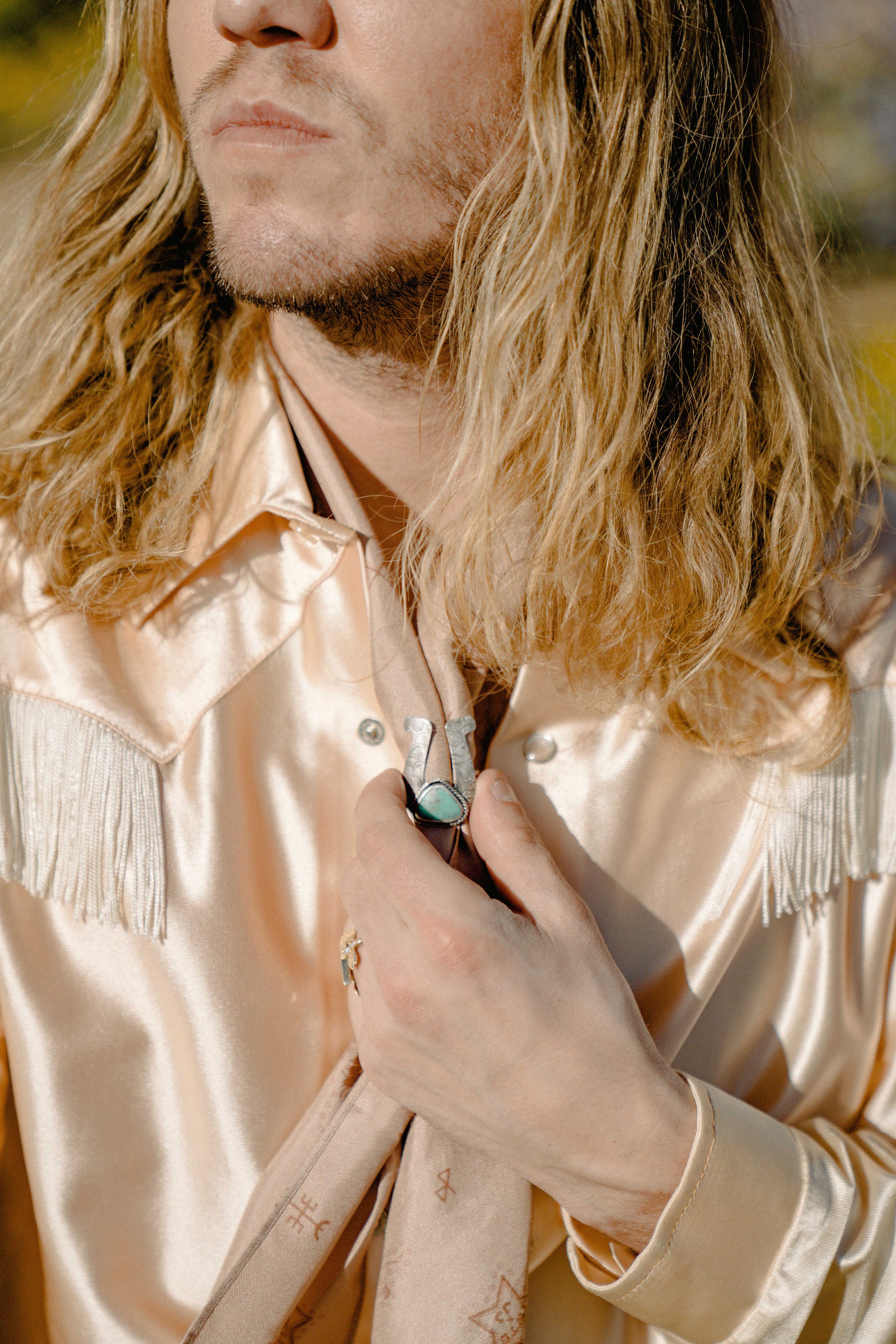 Horseshoe Scarf Slide Talisman