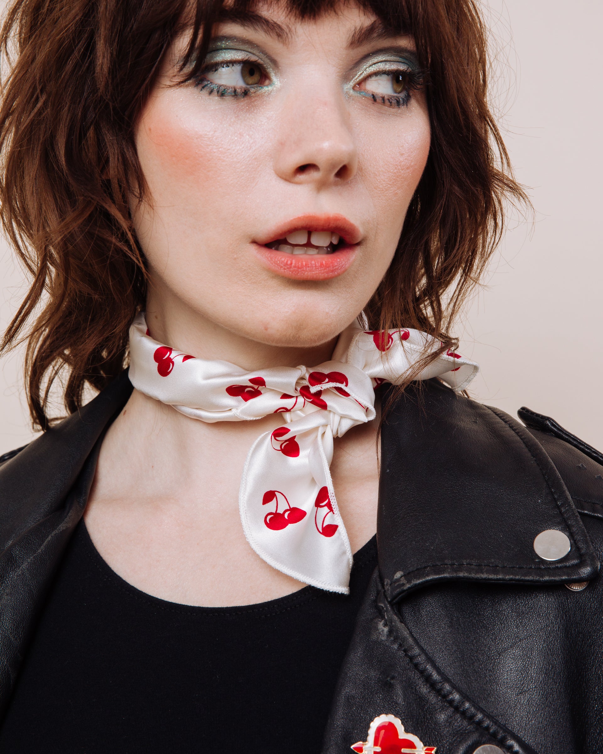 Cherry Bomb - Convertible Scrunchie Tie