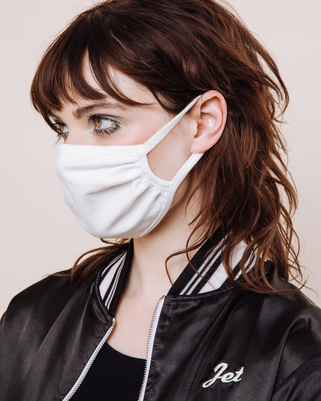 Ivory Face Masks: Two Pack