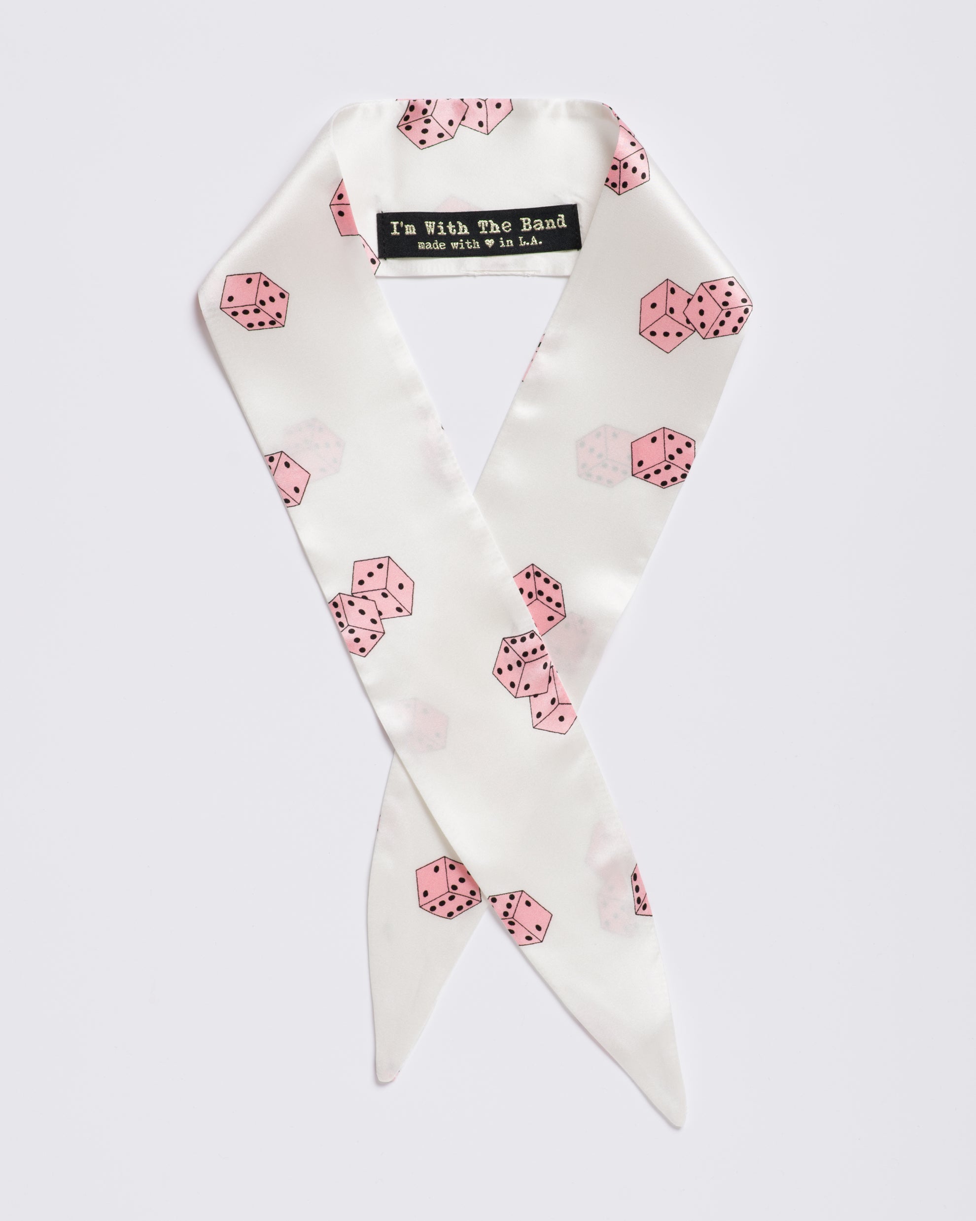 Lady Luck: Pink - Scarf Tie