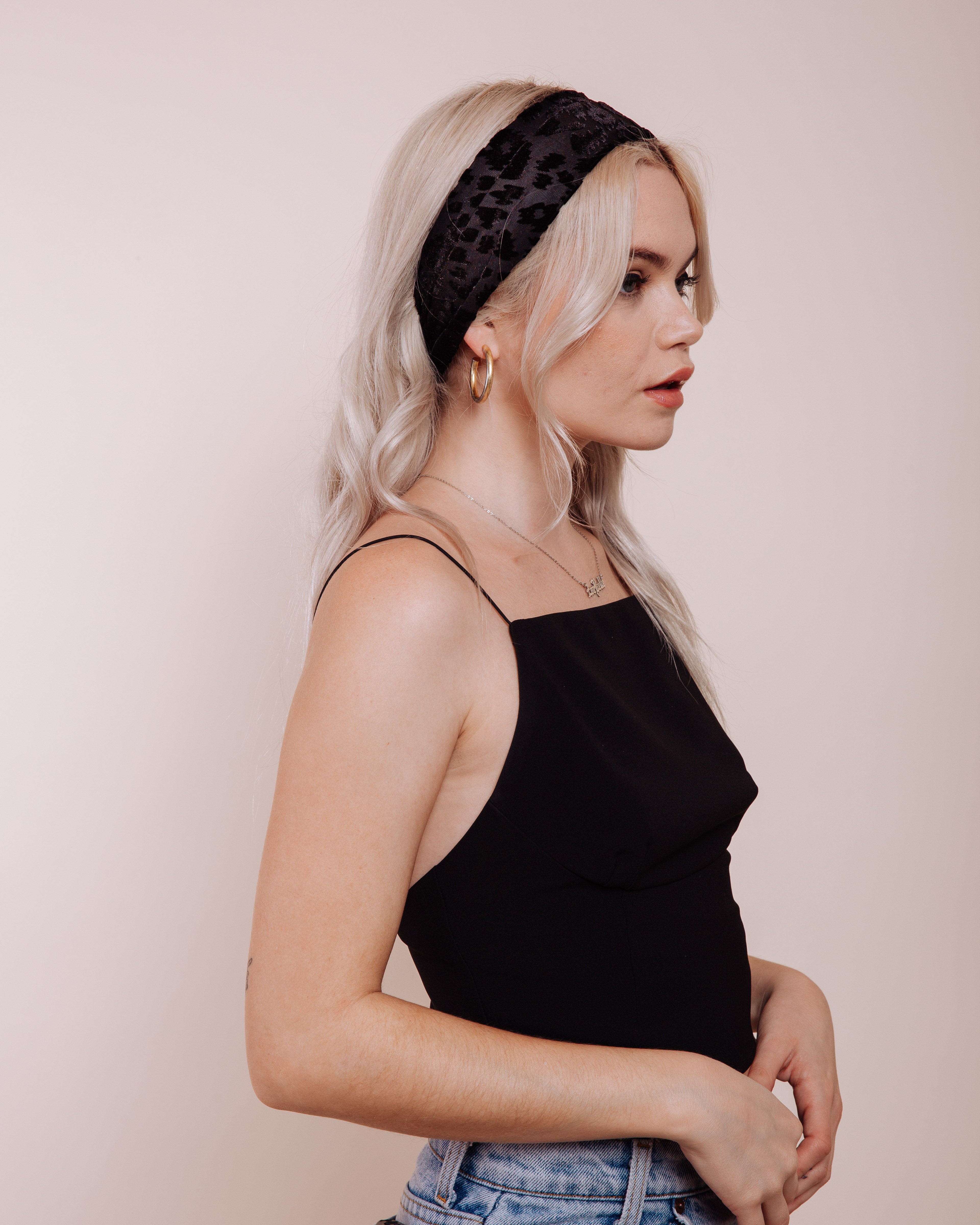 Foxey Lady: Black - Headband