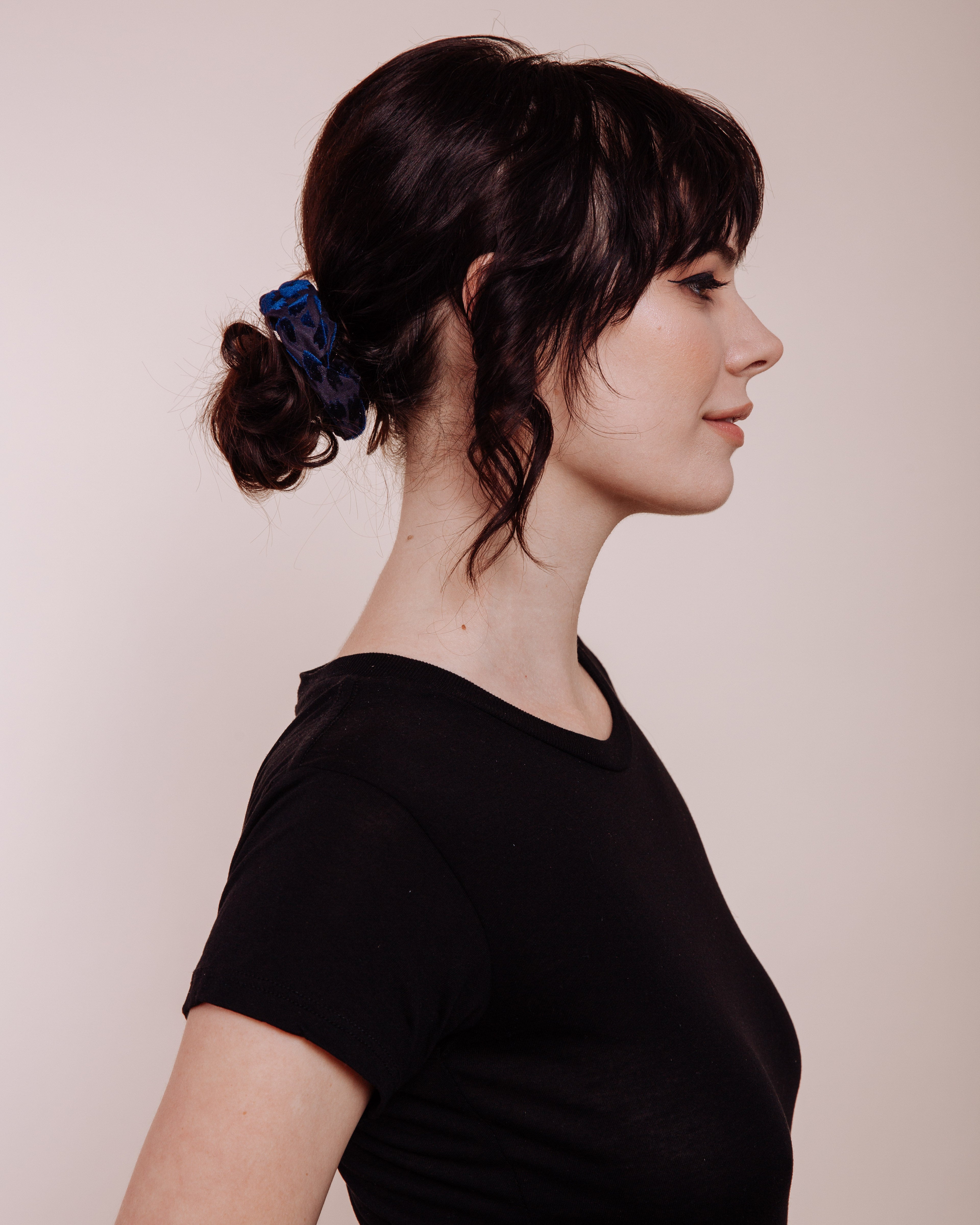 Foxey Lady: Blue - Scrunchie