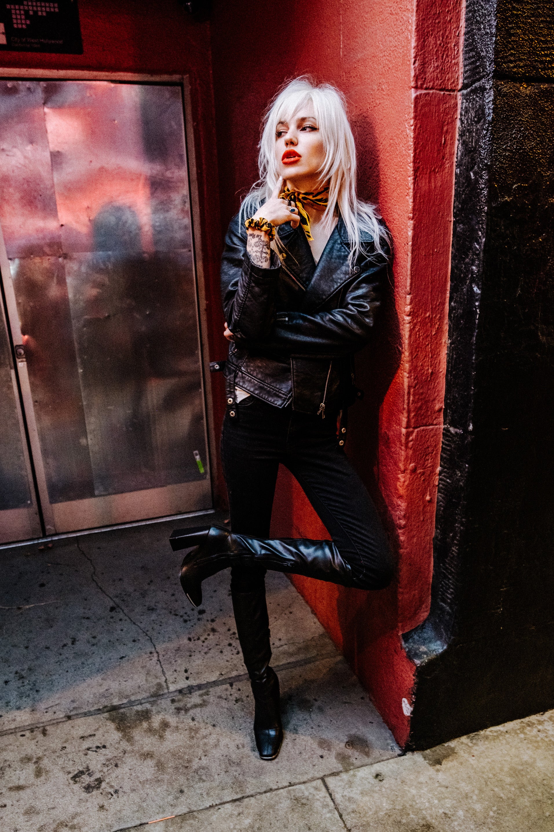 Cat Scratch Fever - Convertible Scrunchie Tie