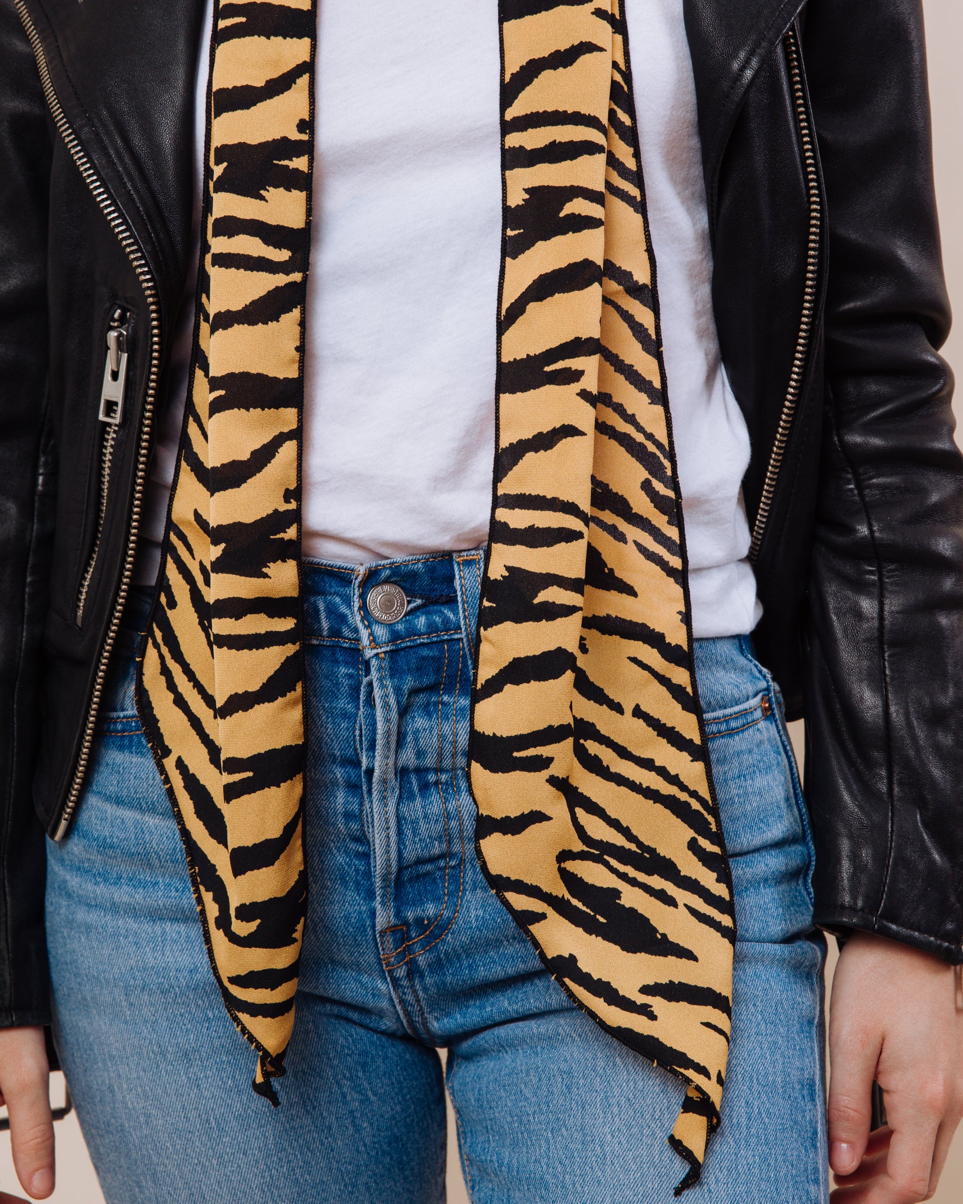 Cat Scratch Fever - Skinny Scarf