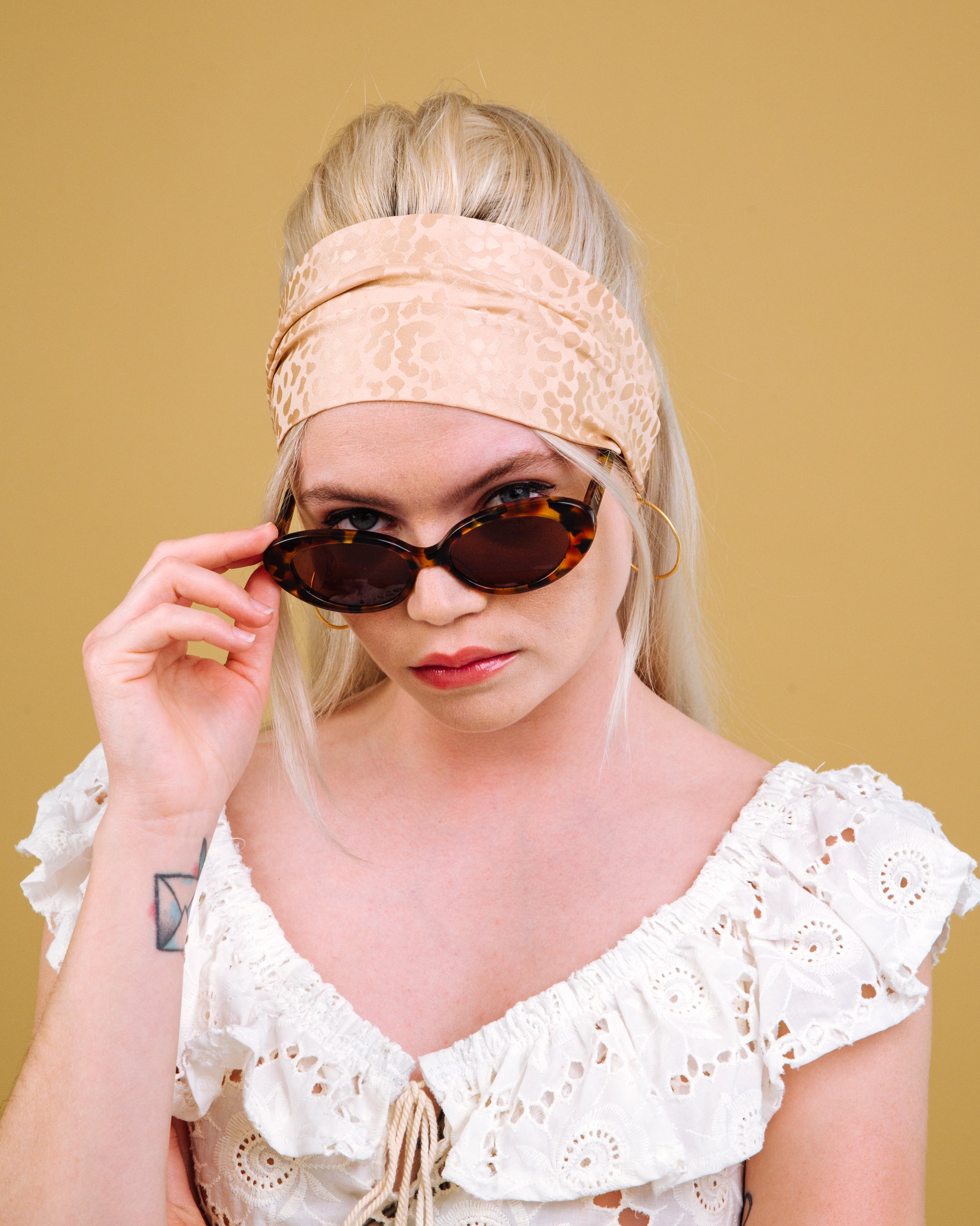 Tiny Dancer: Nude - Brigitte Headband