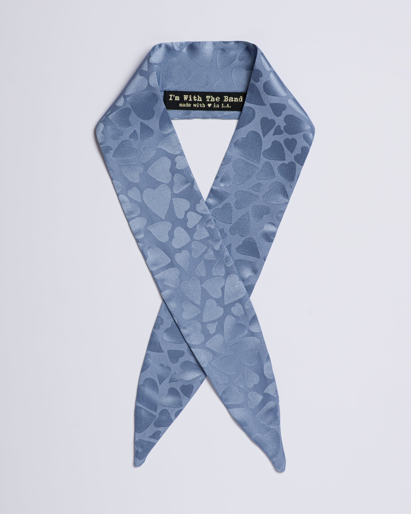 Queen of Hearts: Blue - Scarf Tie