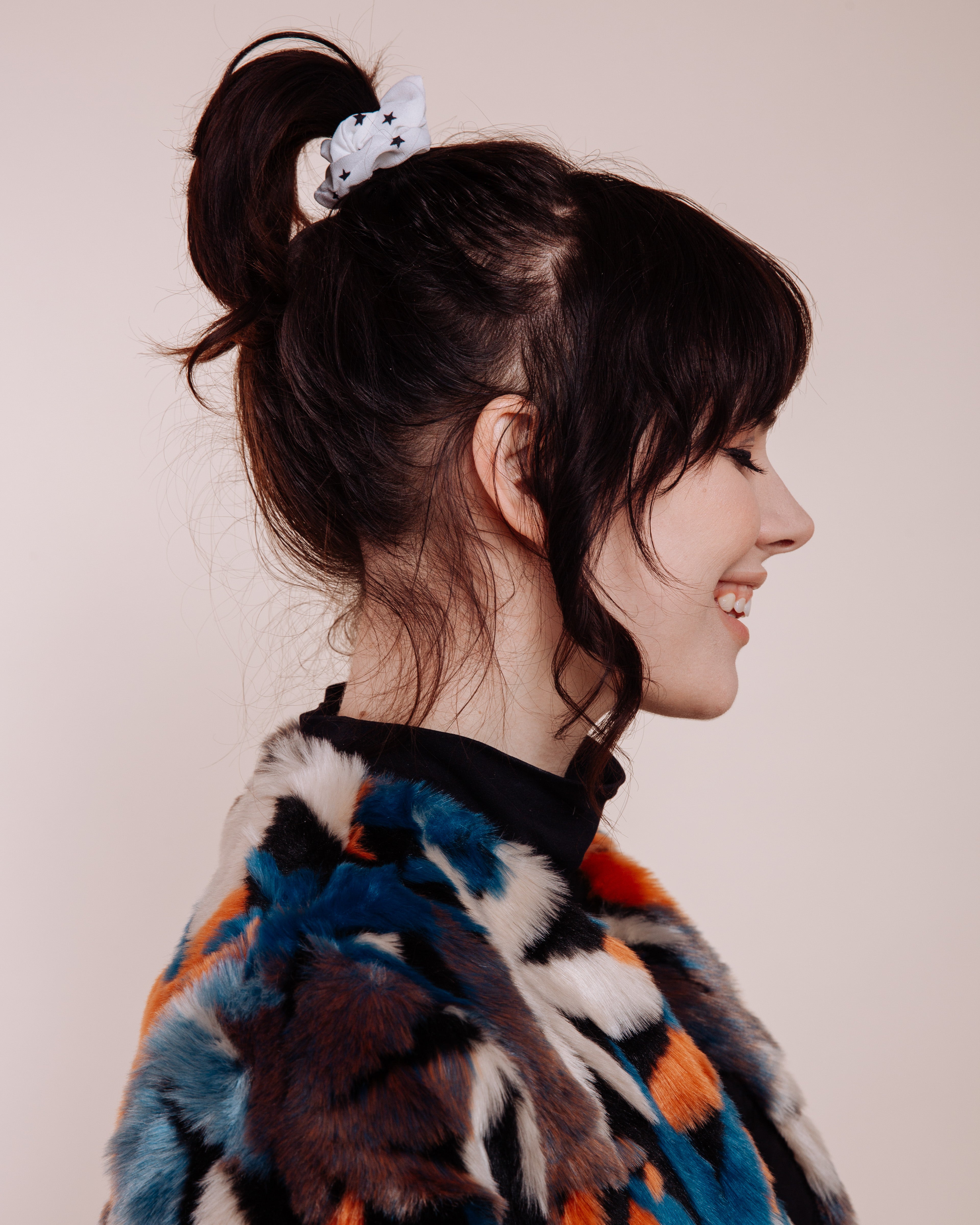 Cosmos - Mini Scrunchie