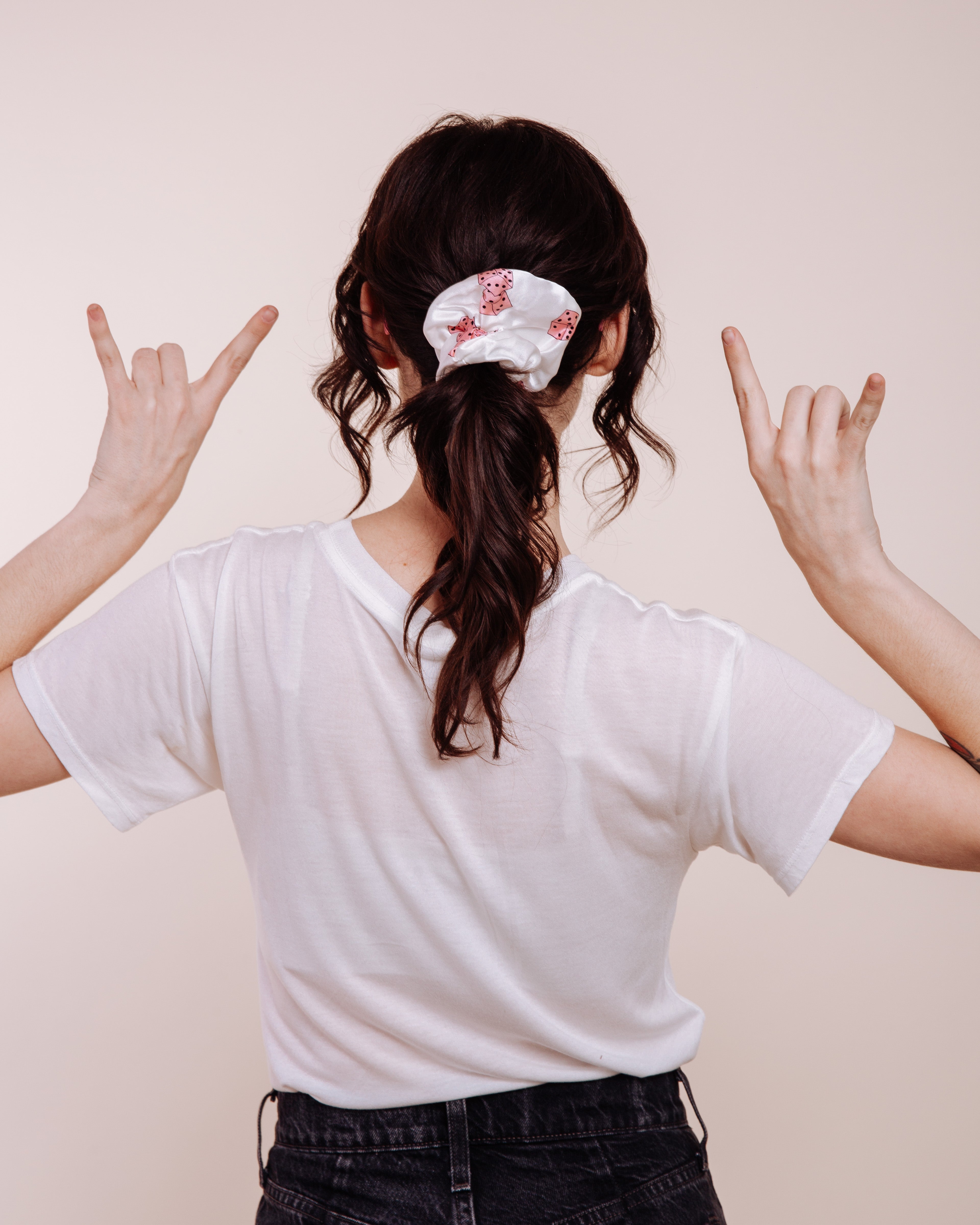 Lady Luck: Pink - Scrunchie