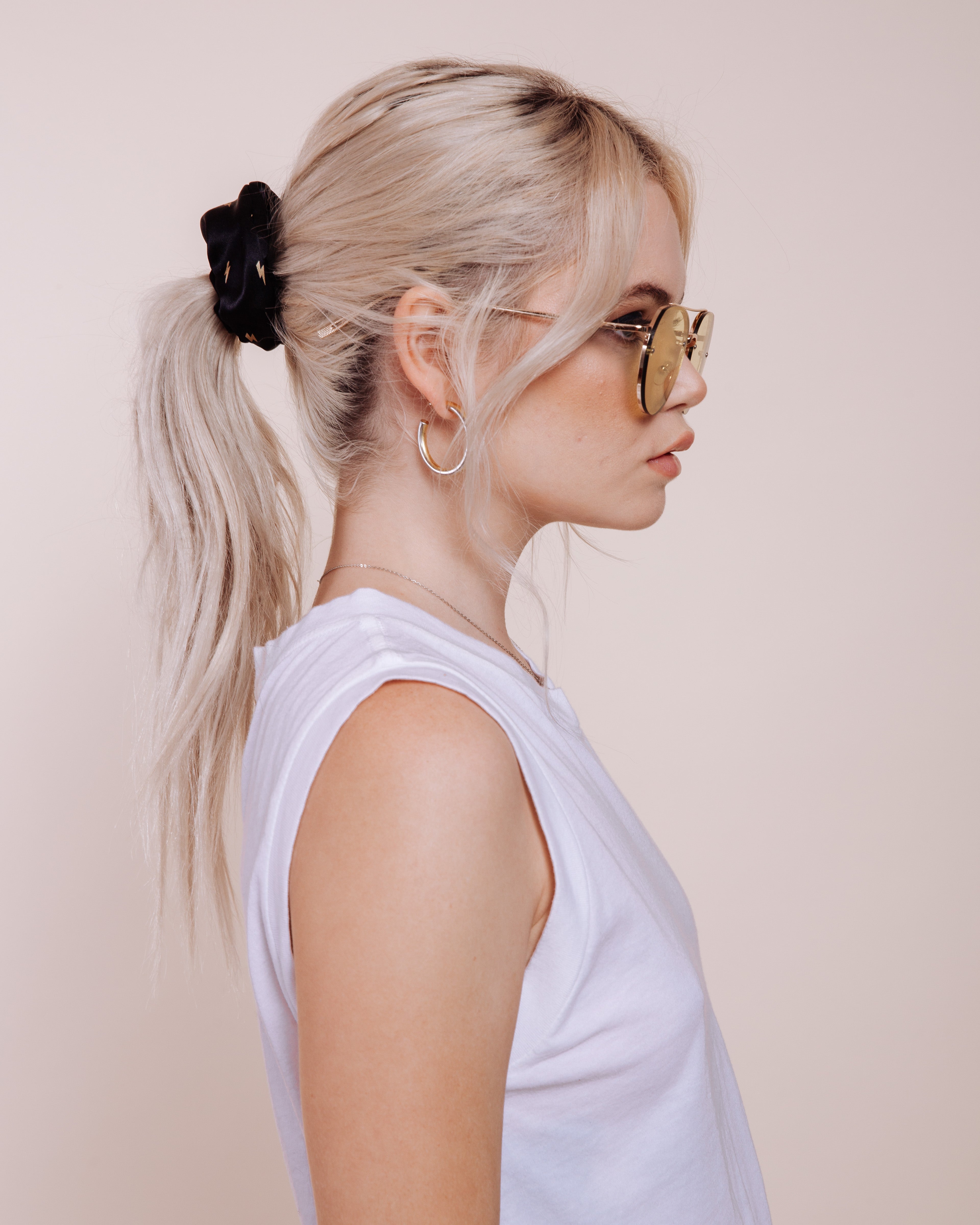 The Thunders: Black - Scrunchie