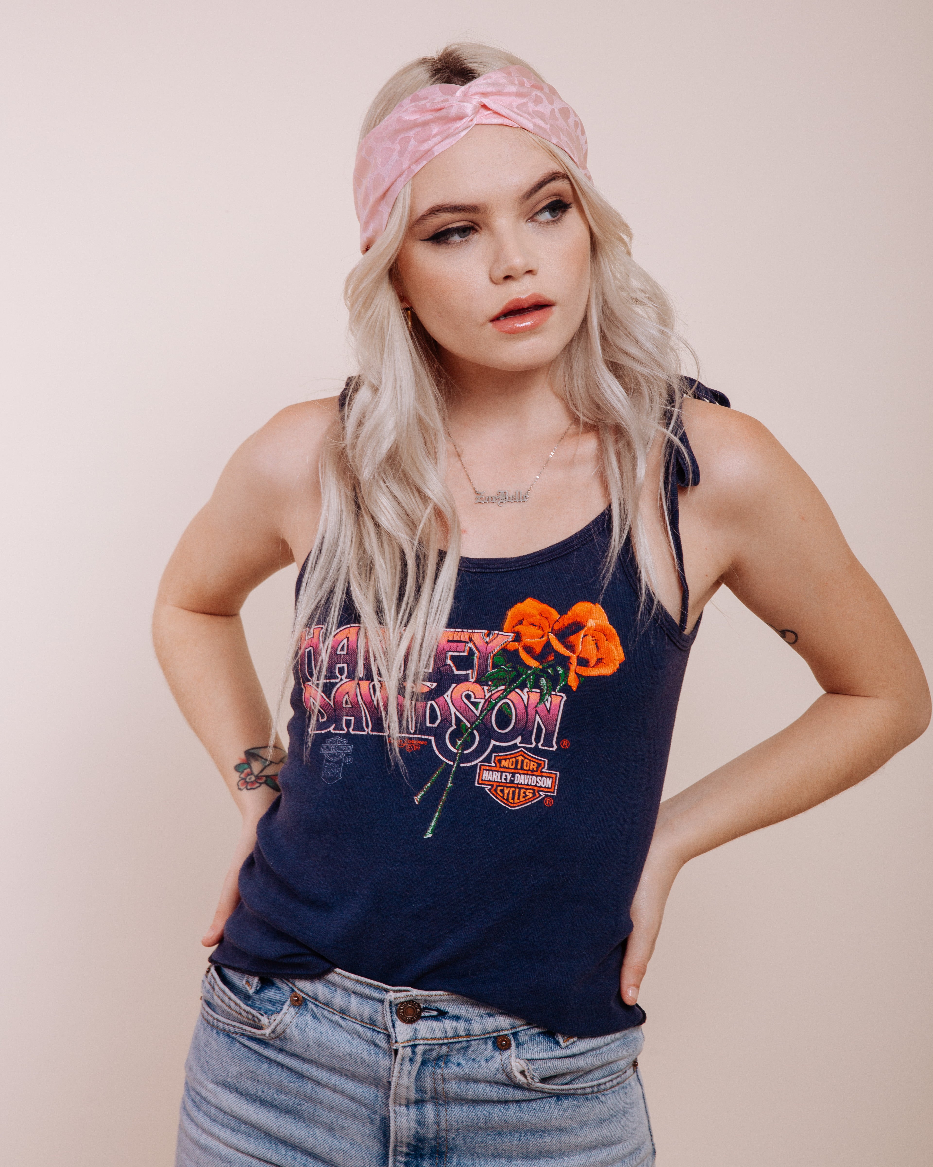 Queen of Hearts: Pink - Headwrap