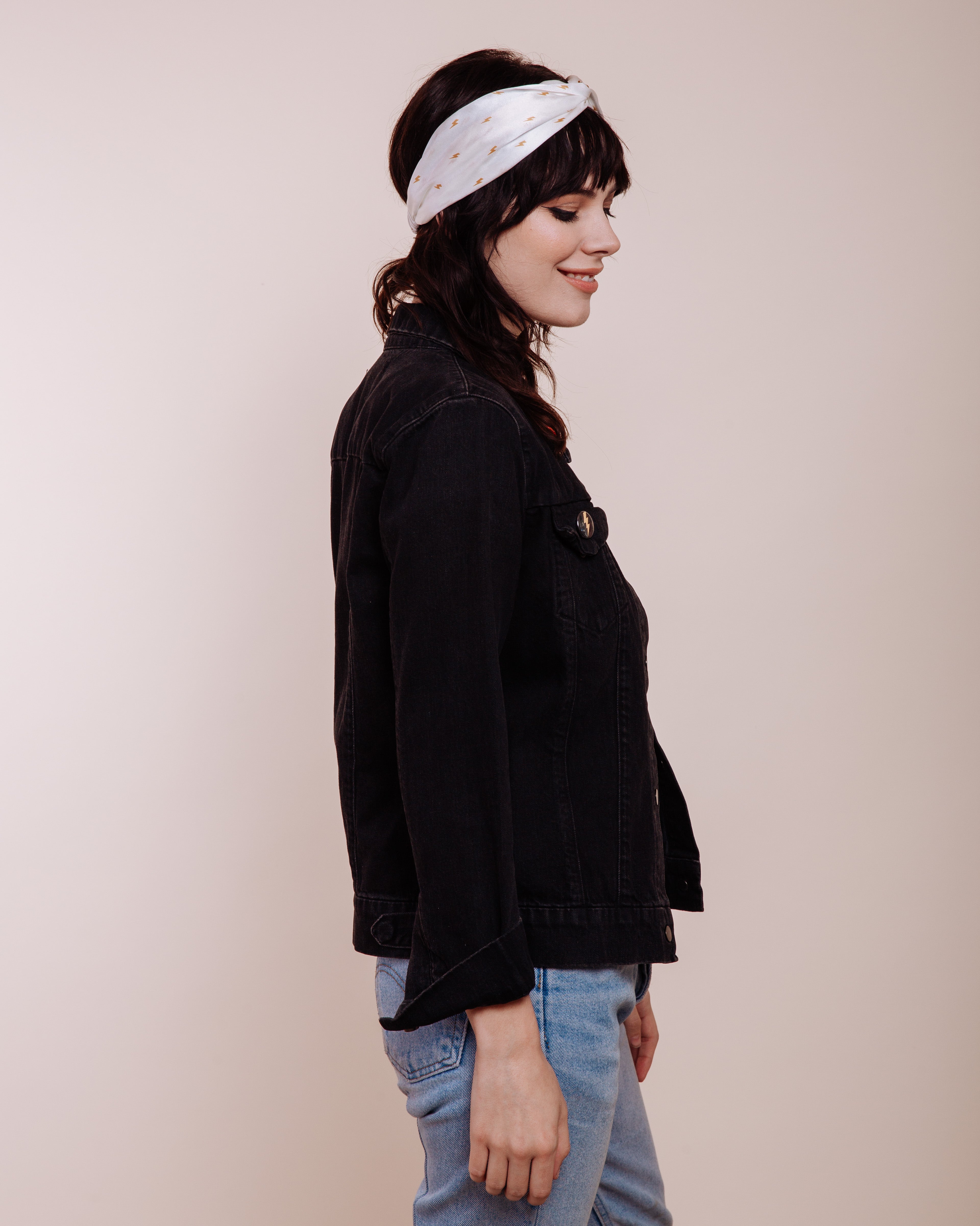 The Thunders: White - Headwrap