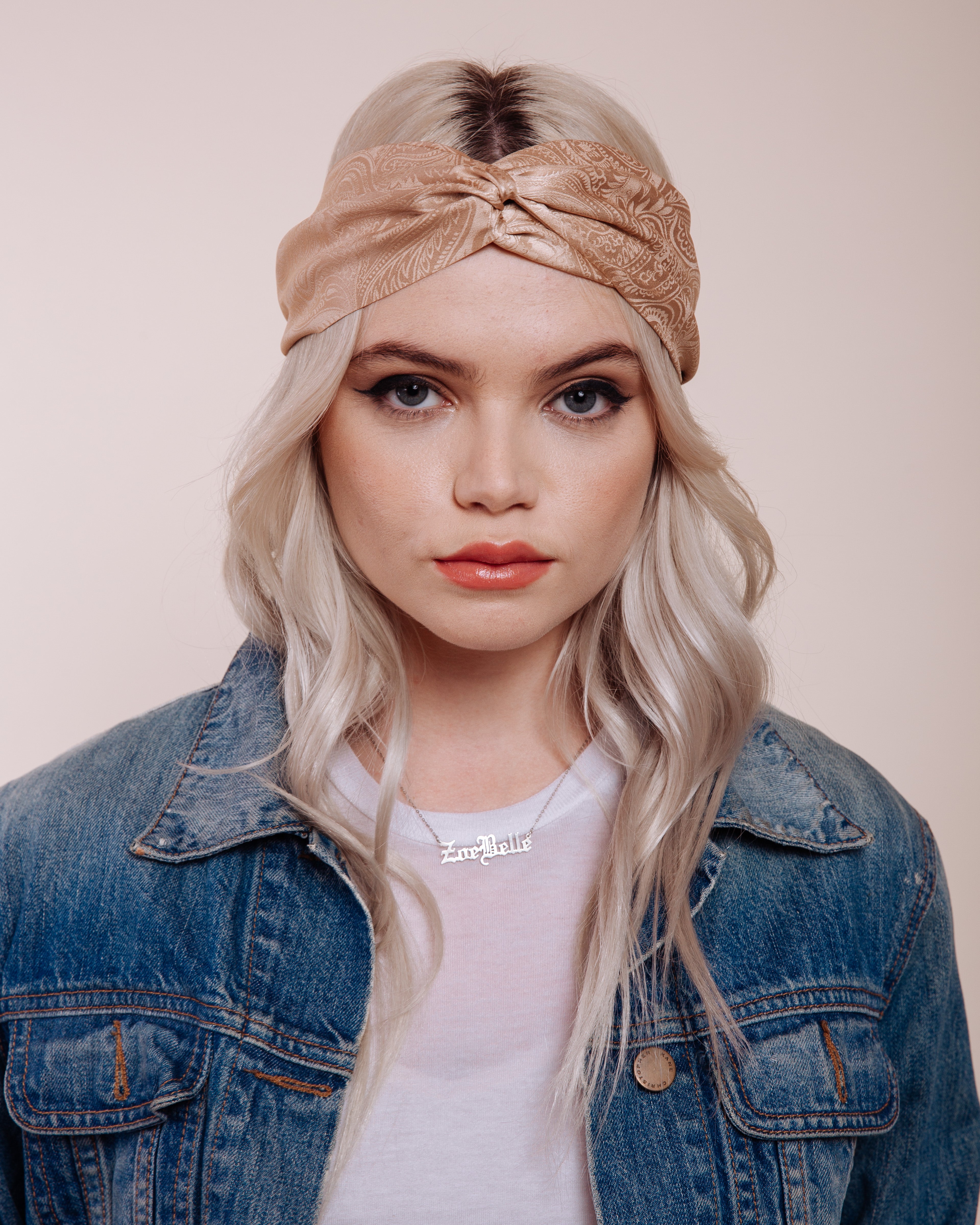 Baby Love: Nude - Headwrap