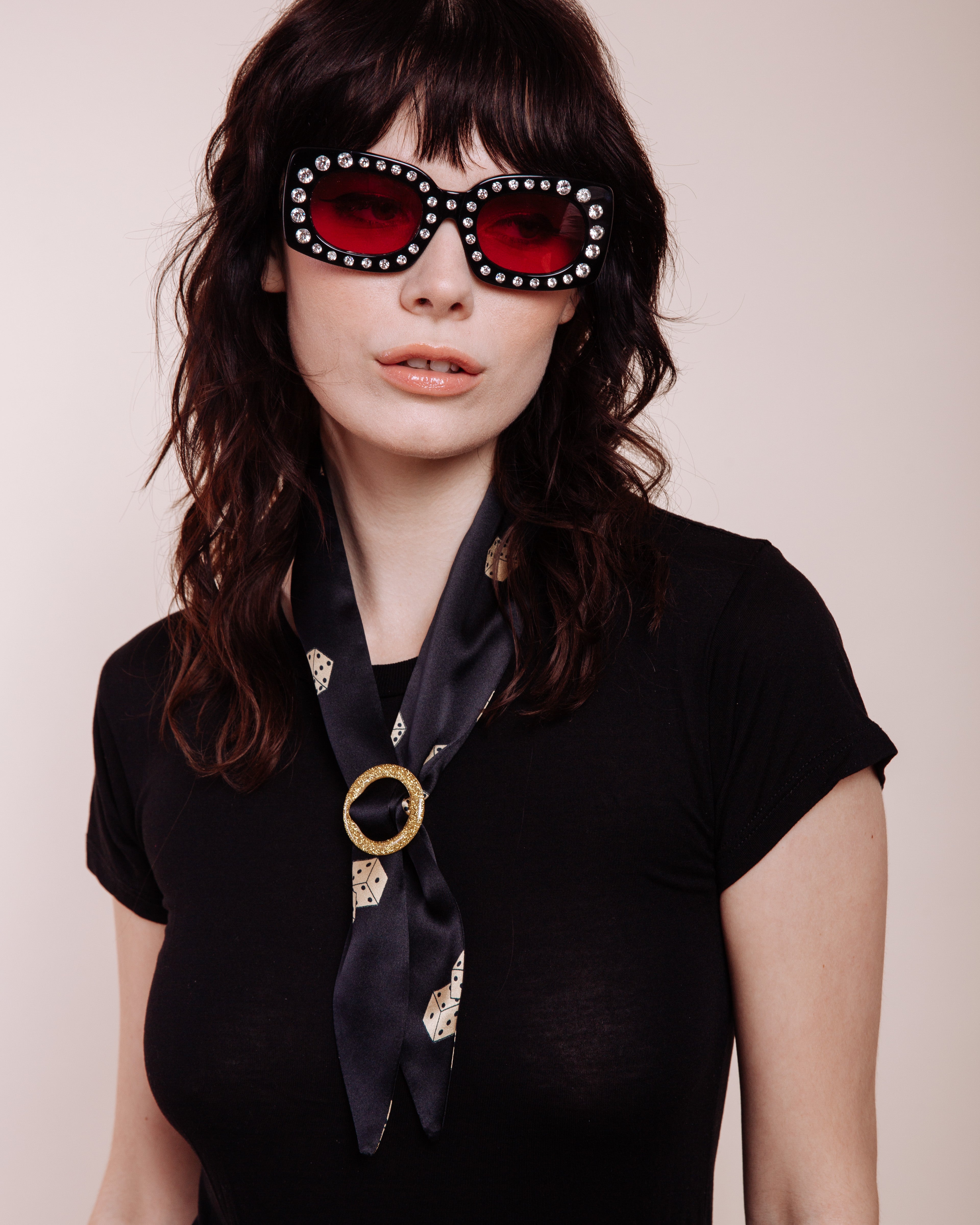 Lady Luck: Gold - Scarf Tie