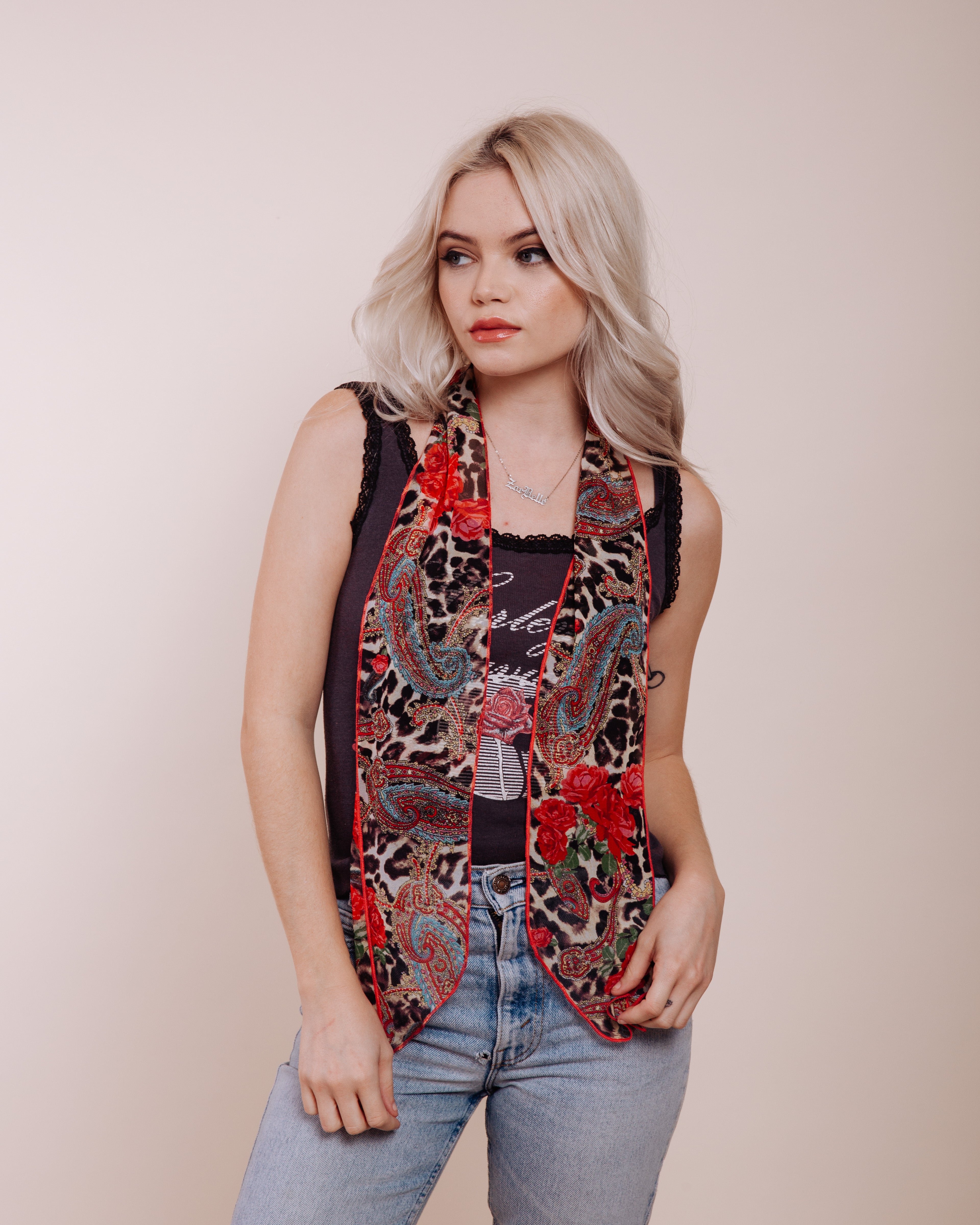 Paradise City - Skinny Scarf