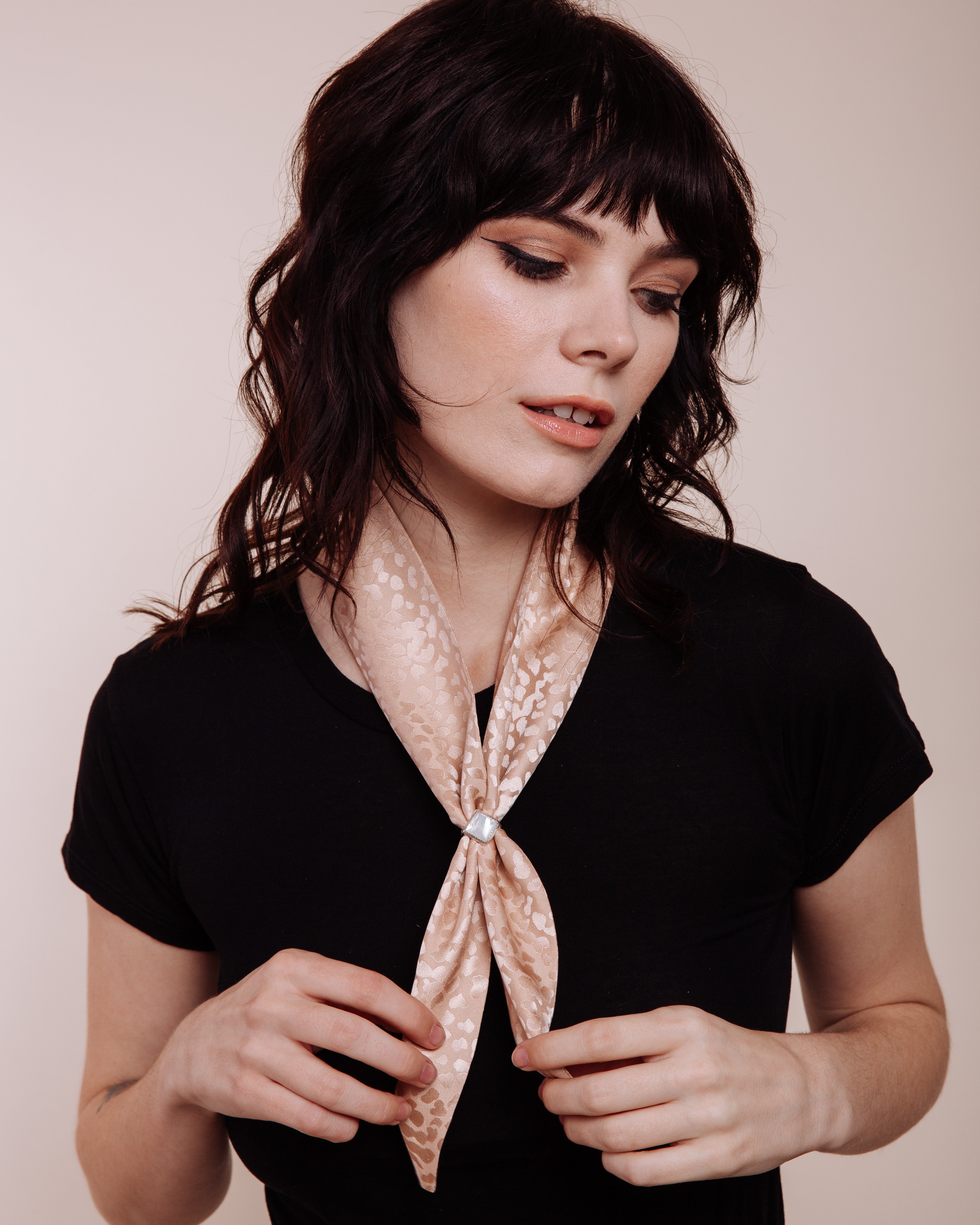 Tiny Dancer: Nude - Scarf Tie