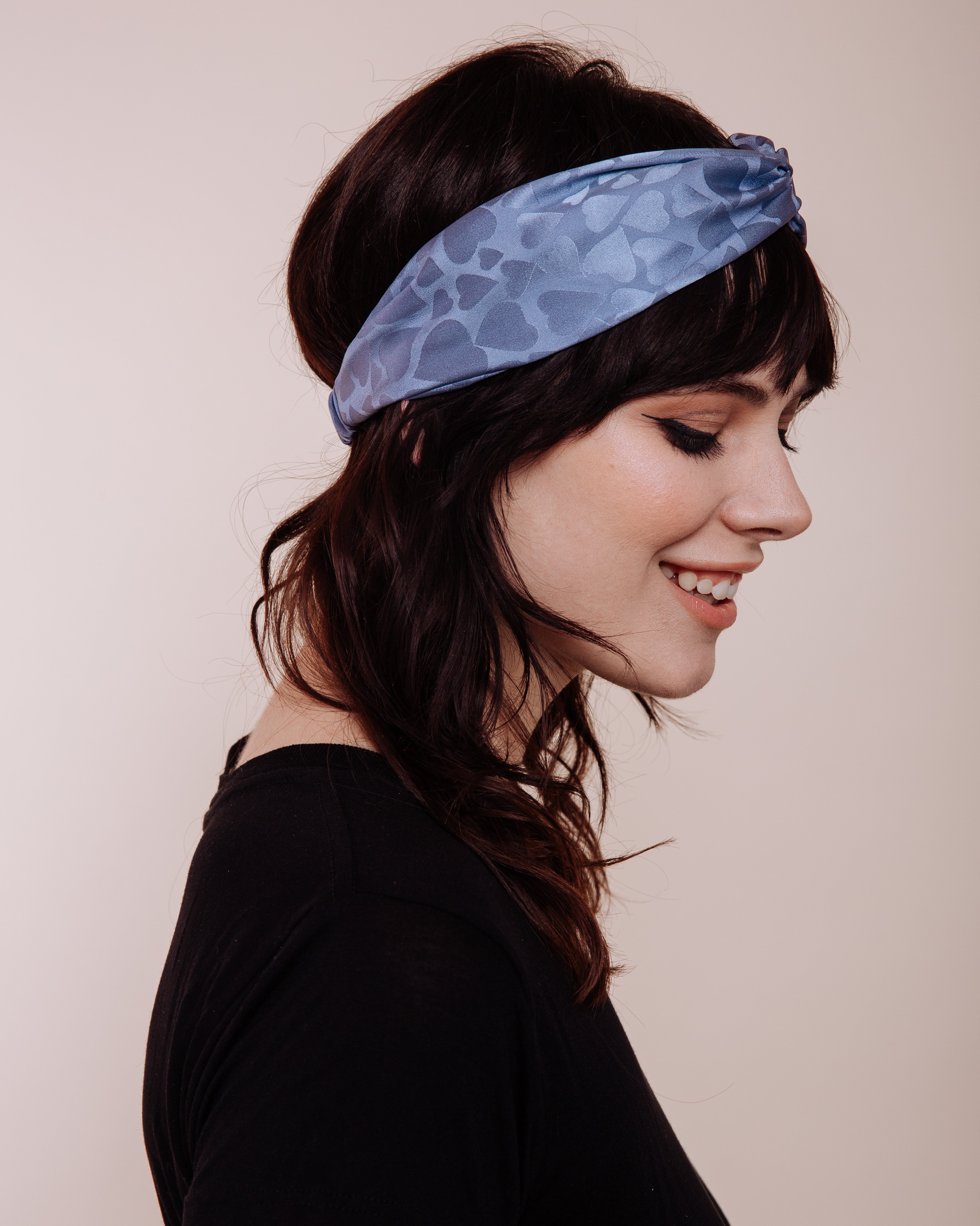 Queen of Hearts: Blue - Headwrap