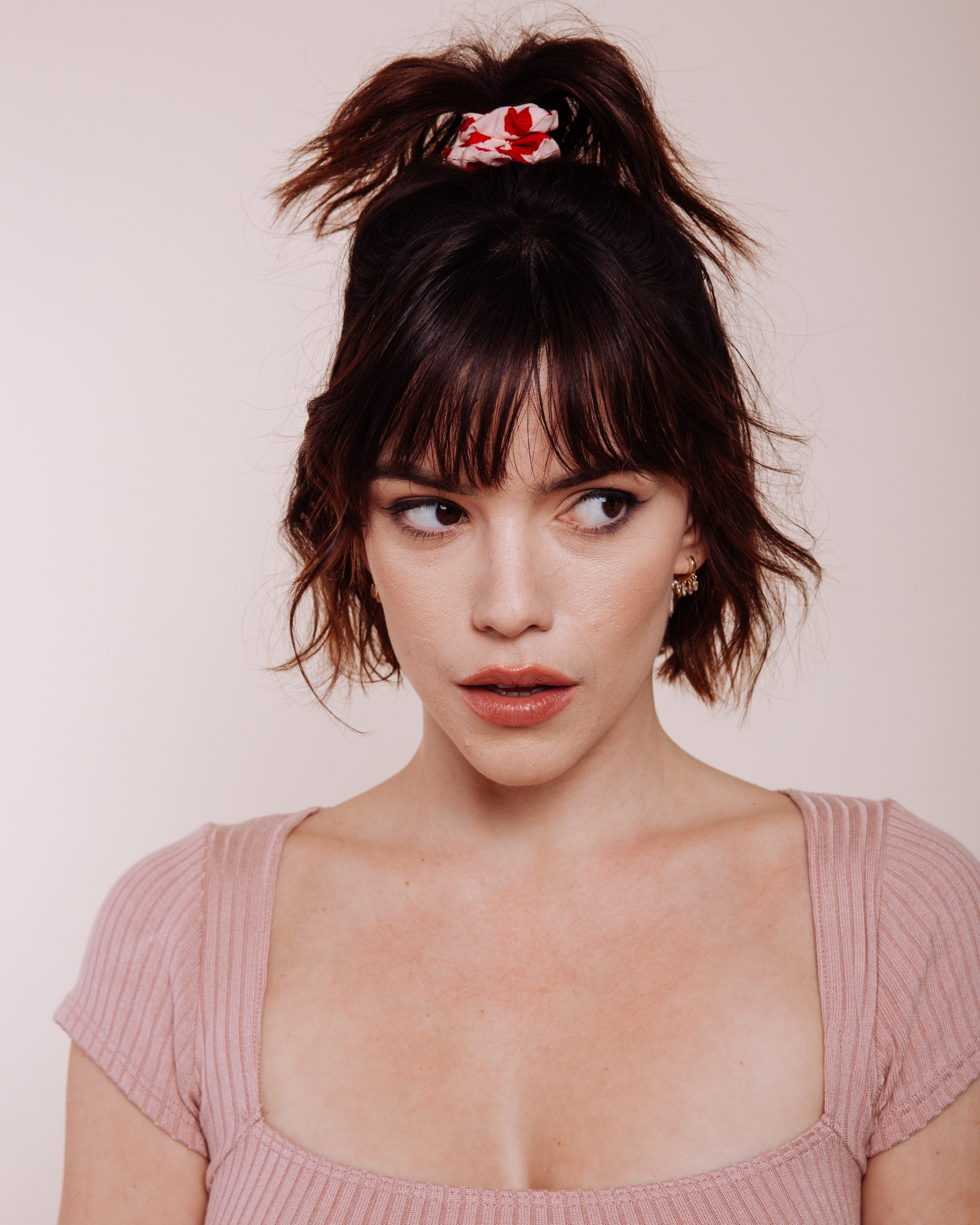 Devil in Disguise: Rose - Mini Scrunchie