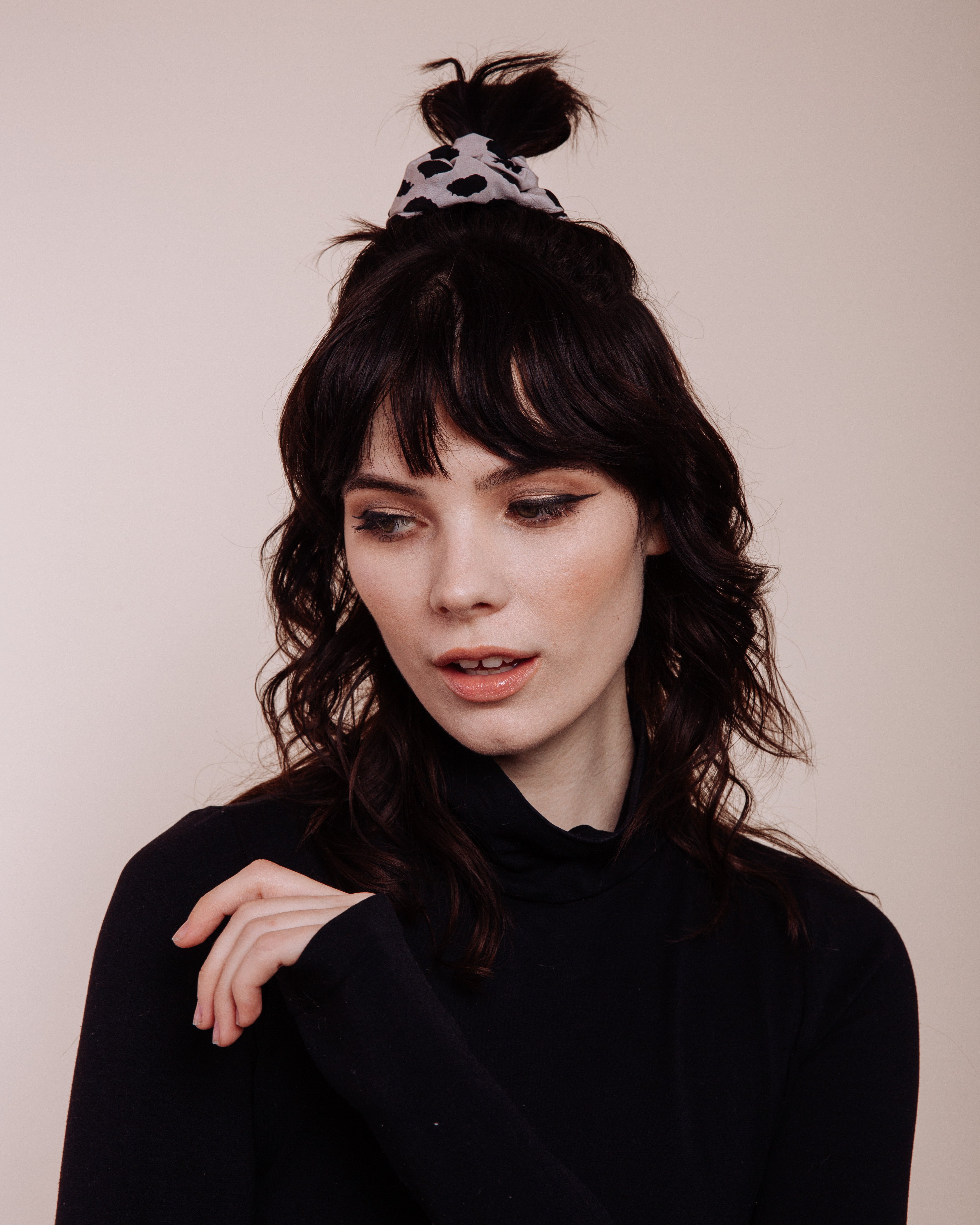 Devil in Disguise: Silver - Scrunchie