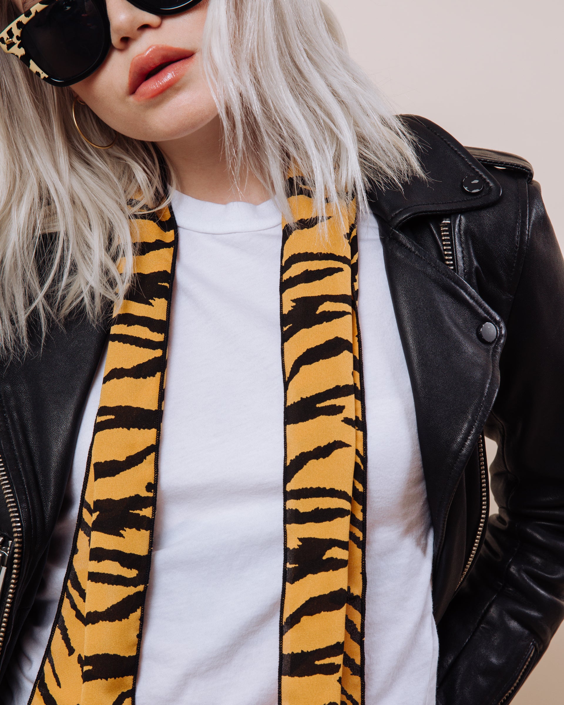 Cat Scratch Fever - Skinny Scarf