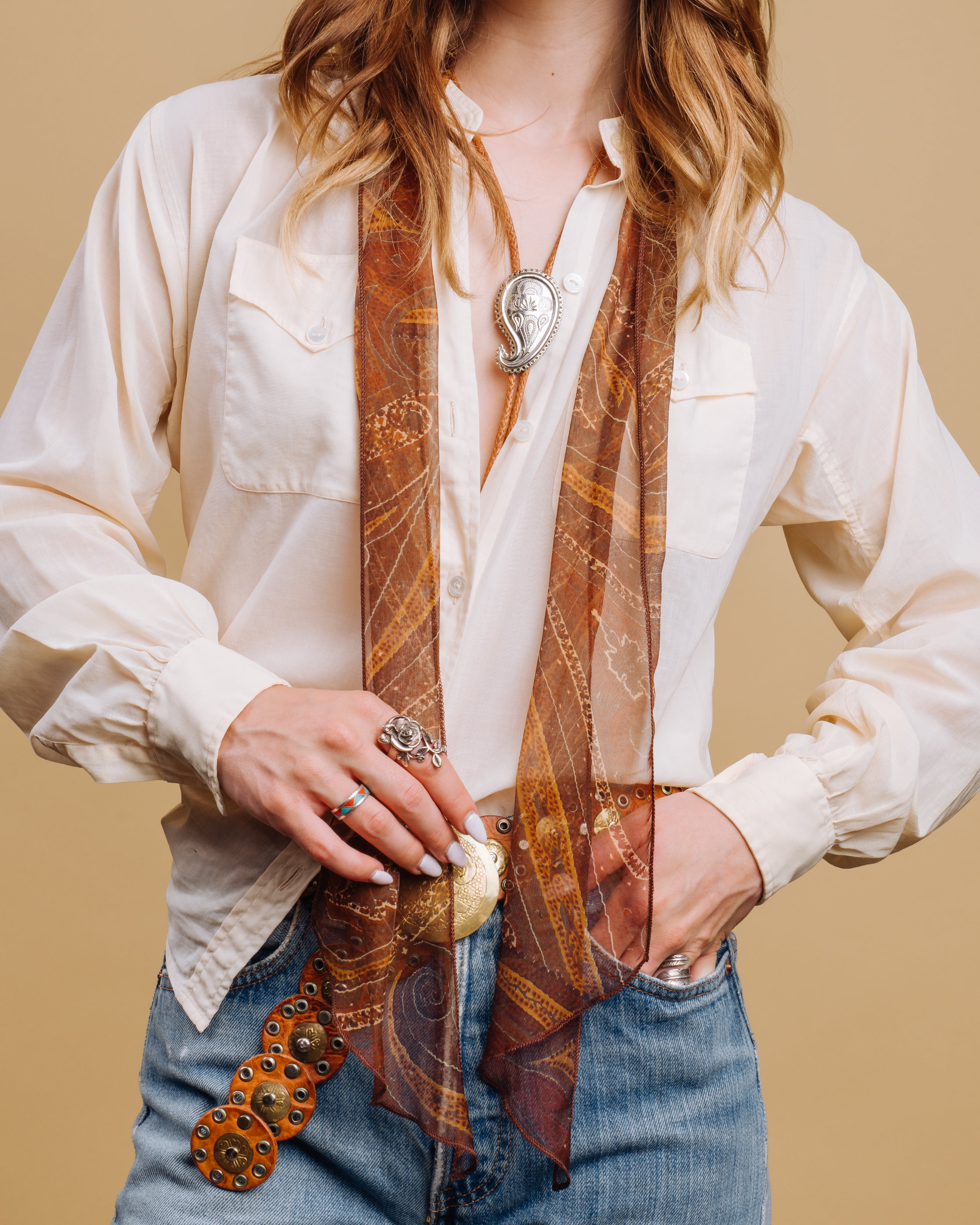 Laurel Canyon Skinny Scarf