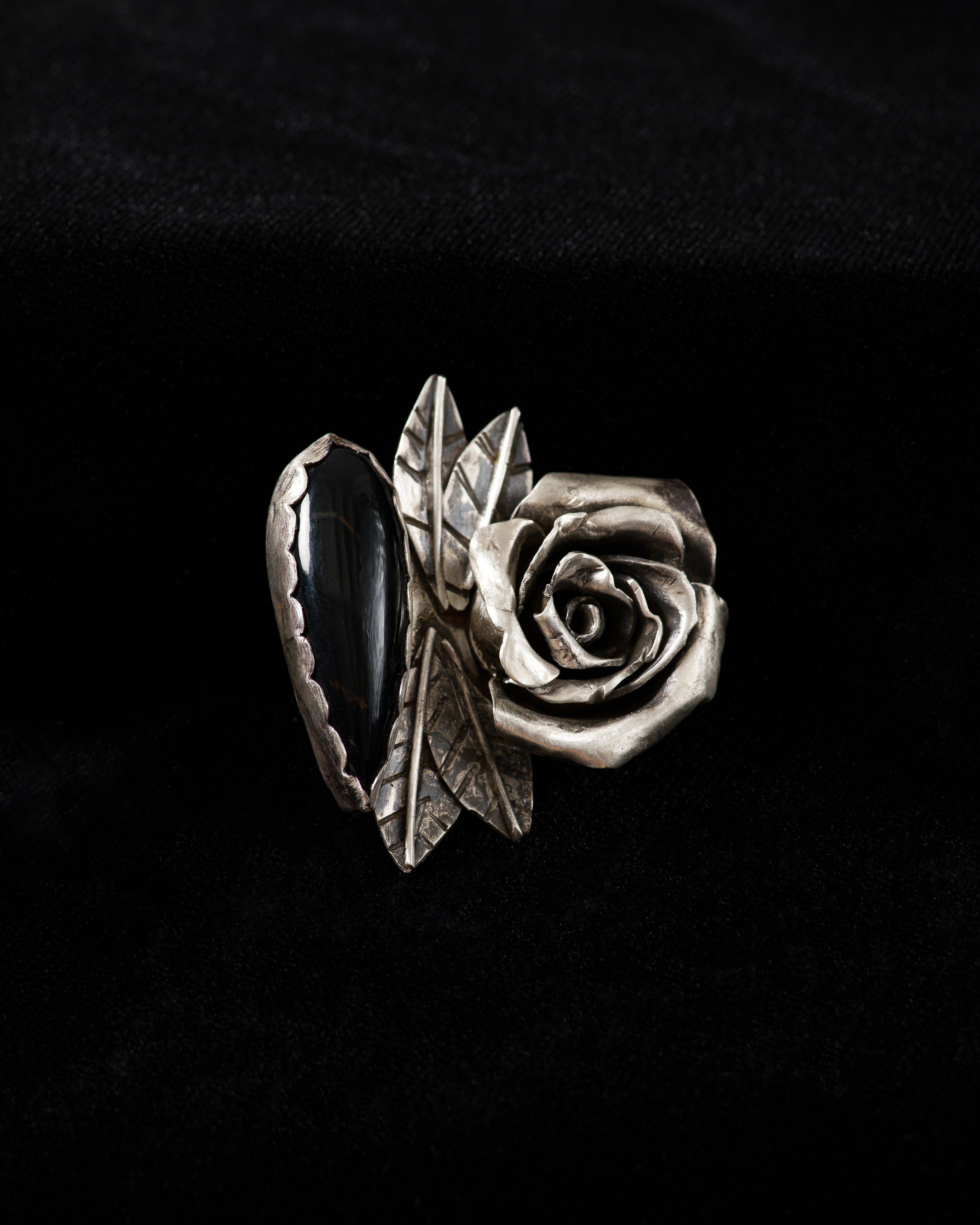 Rose Scarf Slide Talisman