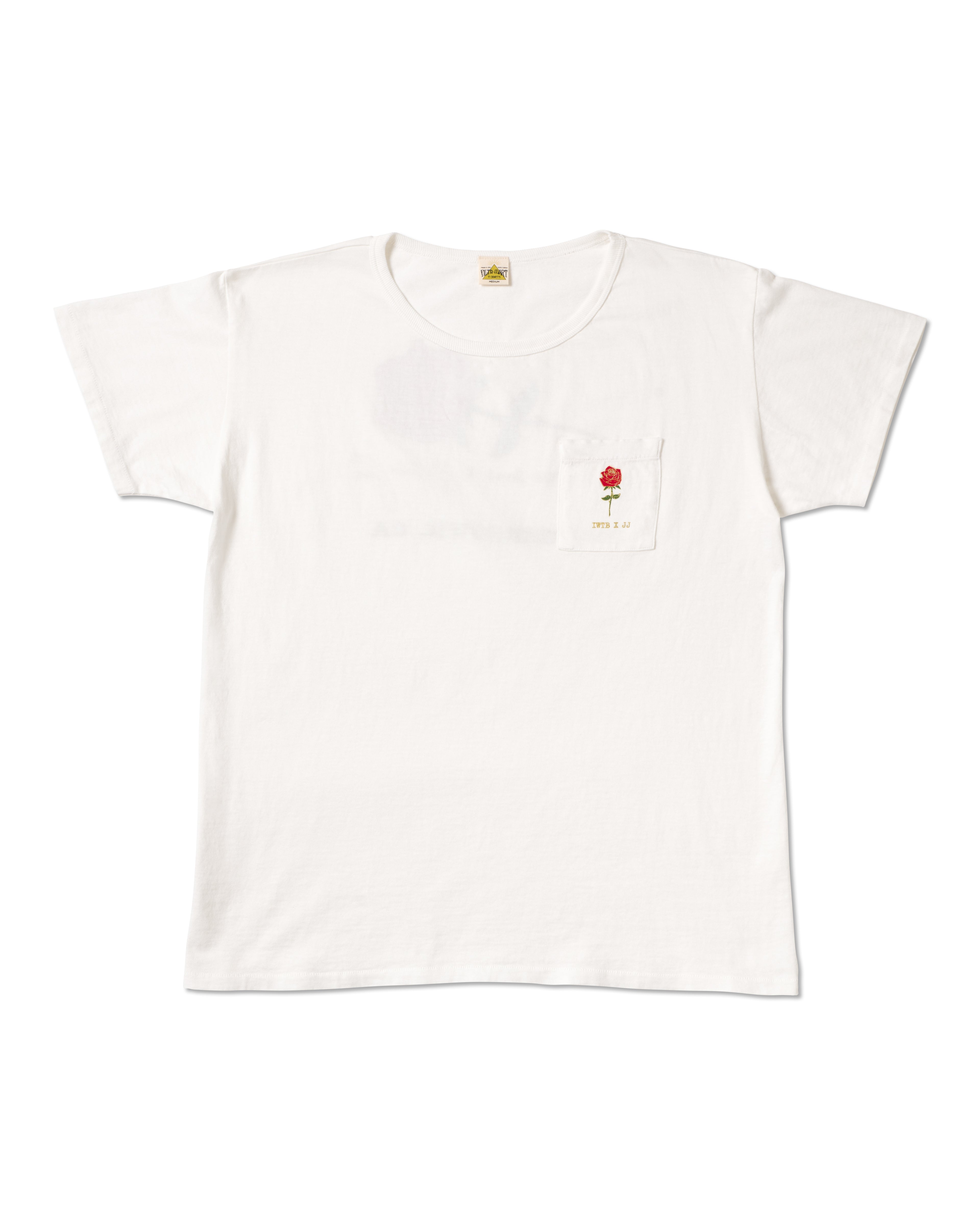 IWTB X JJ JULIUS SON LTD Rose Pocket Tee