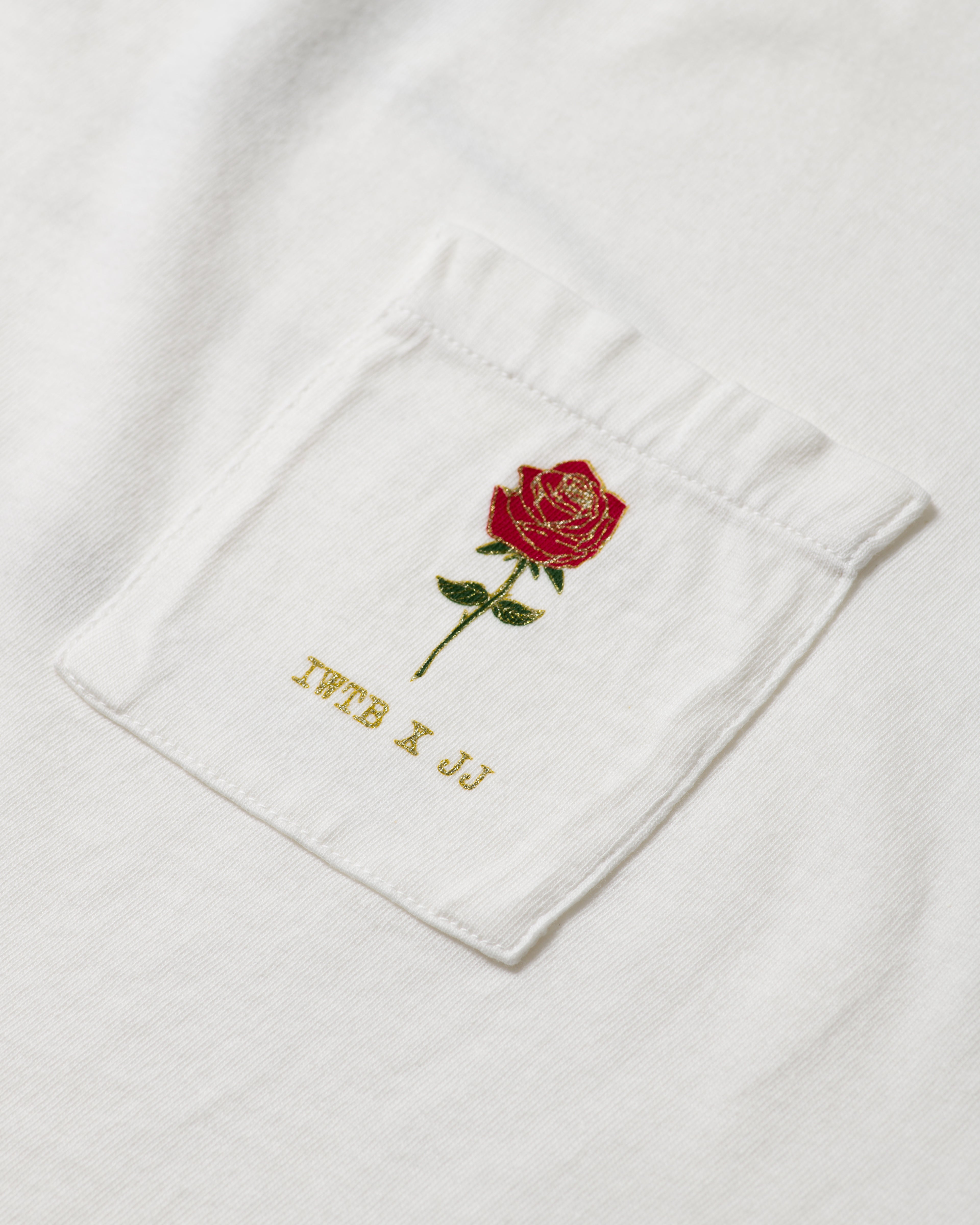 IWTB X JJ JULIUS SON LTD Rose Pocket Tee