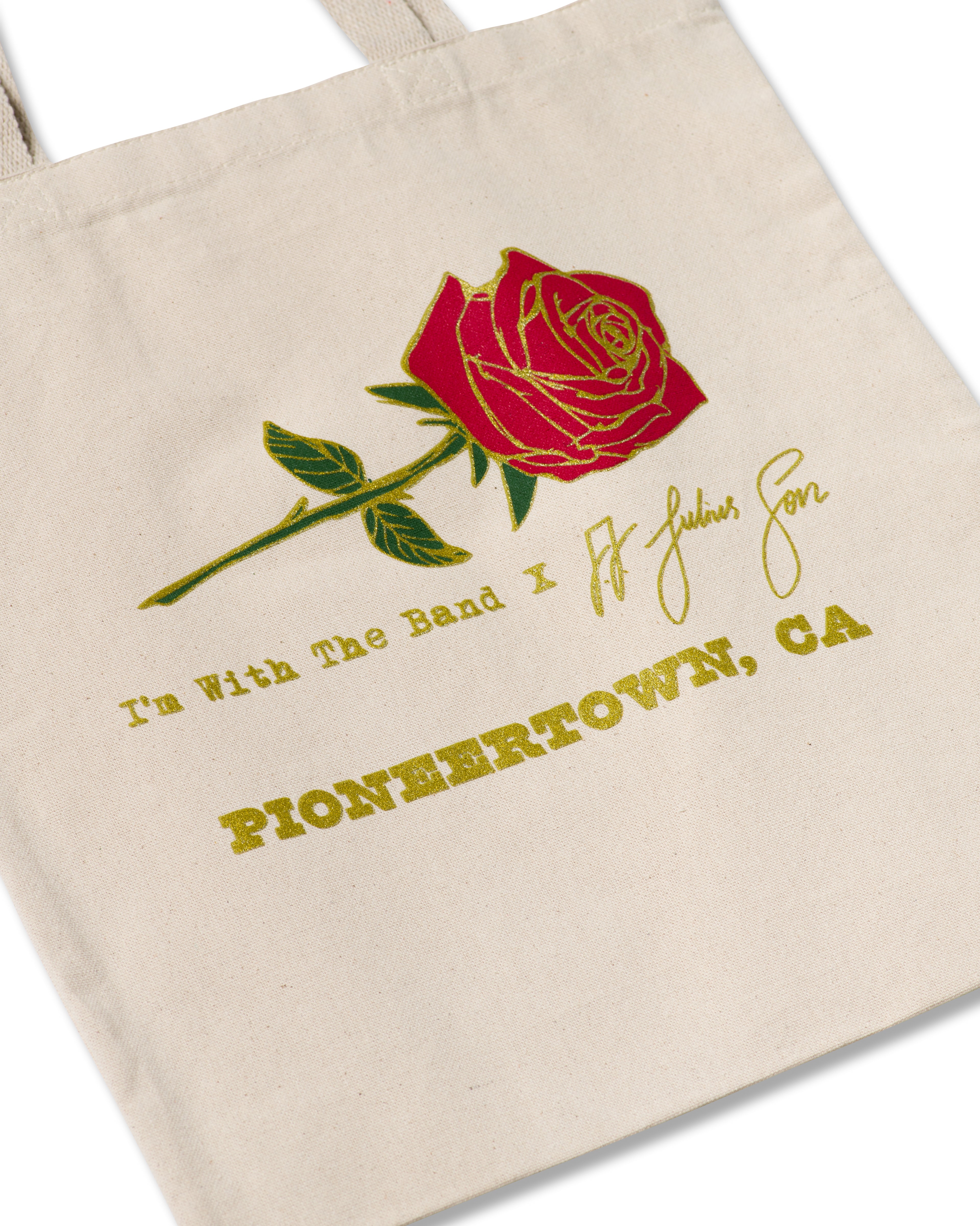 IWTB X JJ JULIUS SON LTD Rose Tote Bag