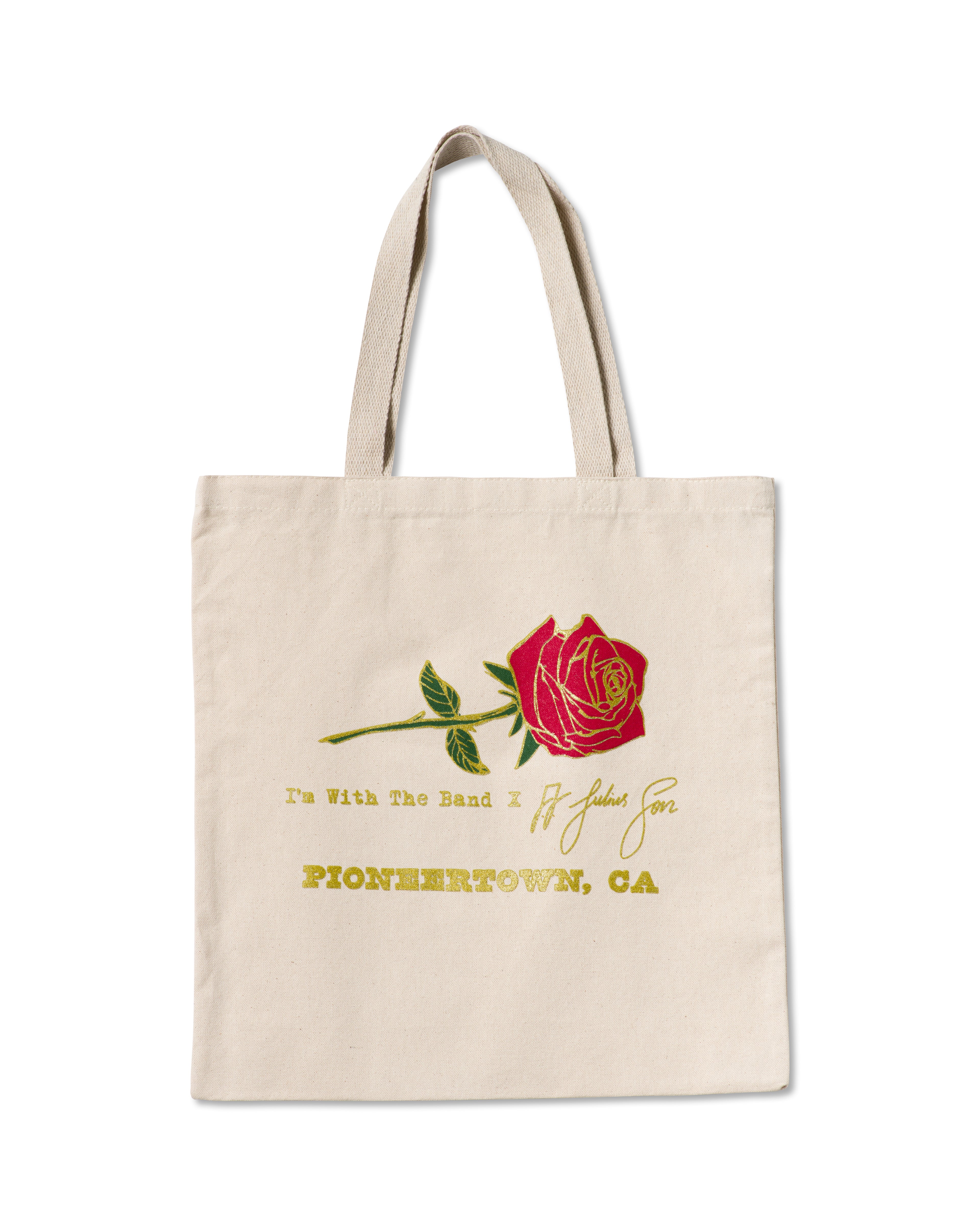 IWTB X JJ JULIUS SON LTD Rose Tote Bag