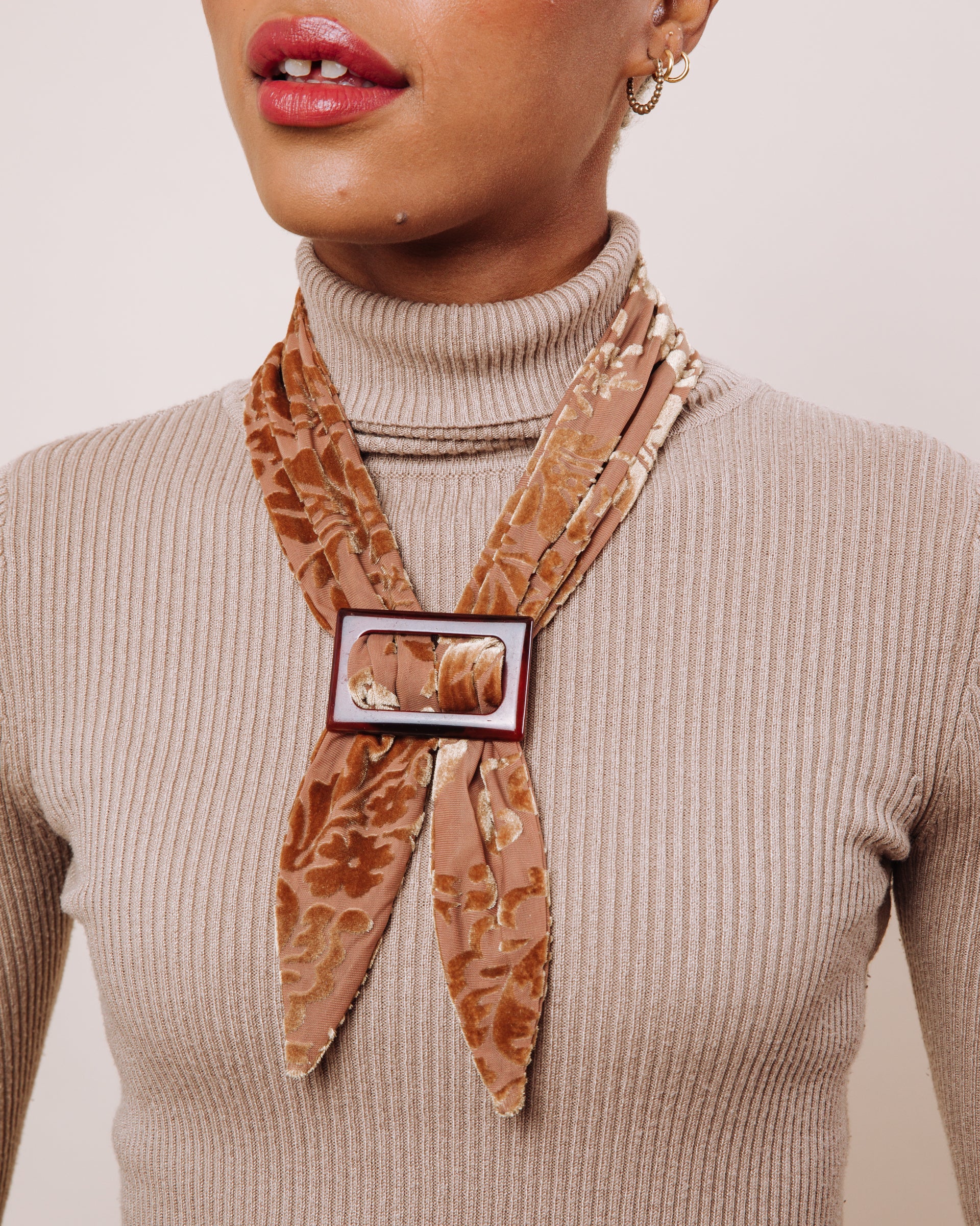 The Hendrix: Gold - Scarf Tie