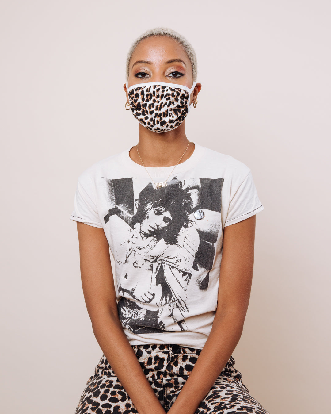 Leopard Face Mask