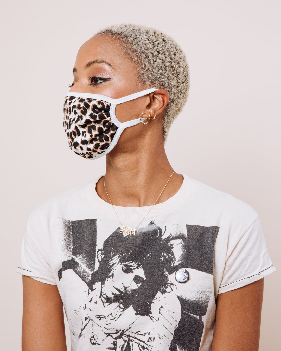 Leopard Face Masks: Two Pack