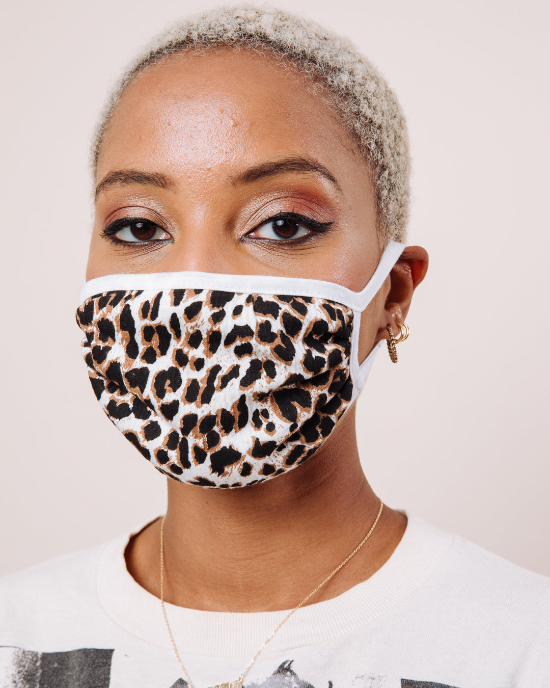 Leopard Face Masks: Two Pack