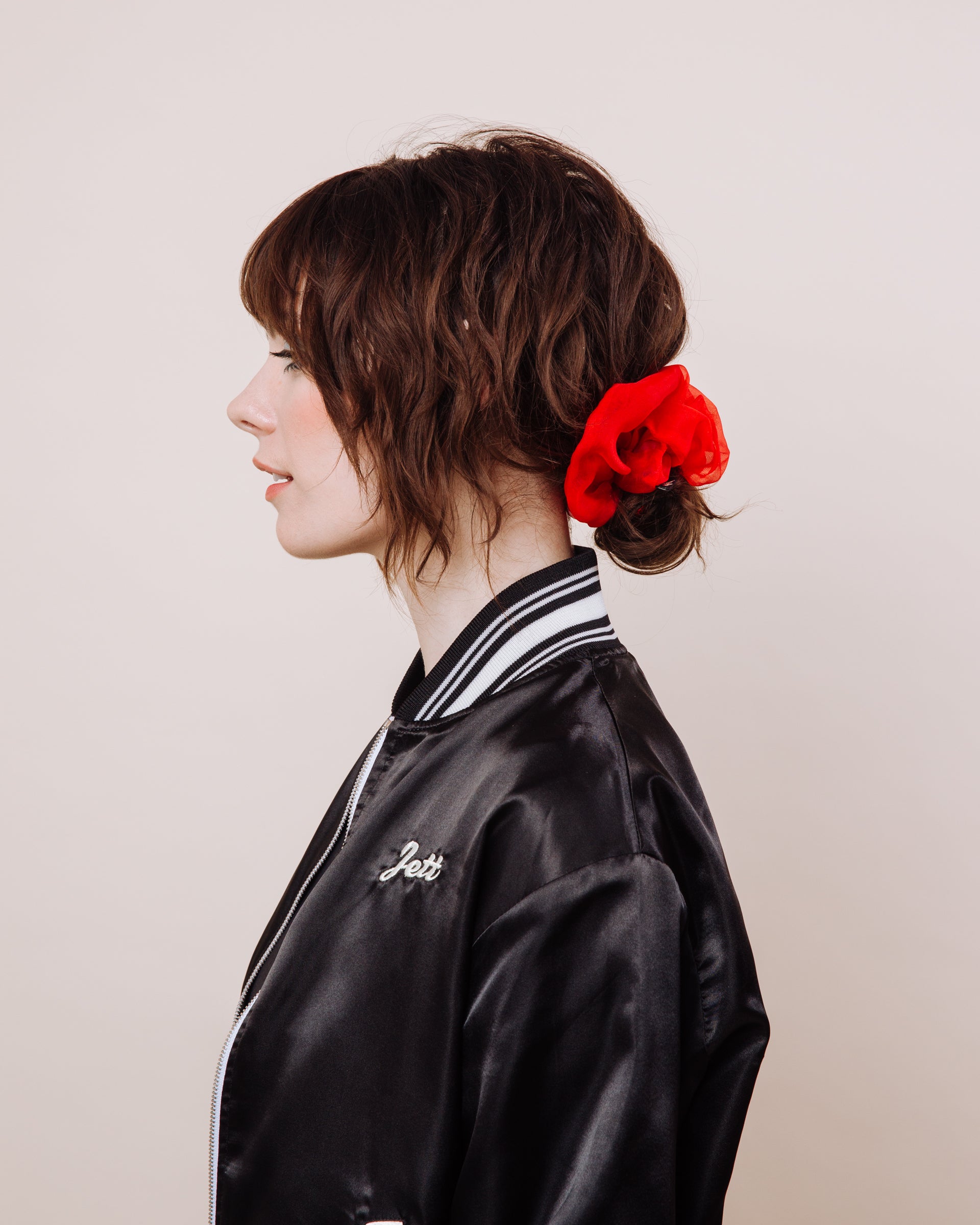 Susie Q: Cherry - Mega Scrunchie