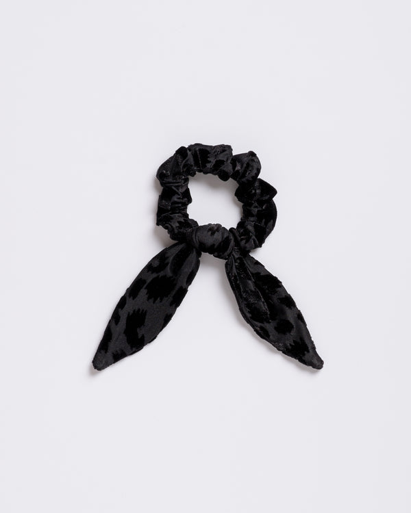 Foxey Lady: Black - Scrunchie Tie