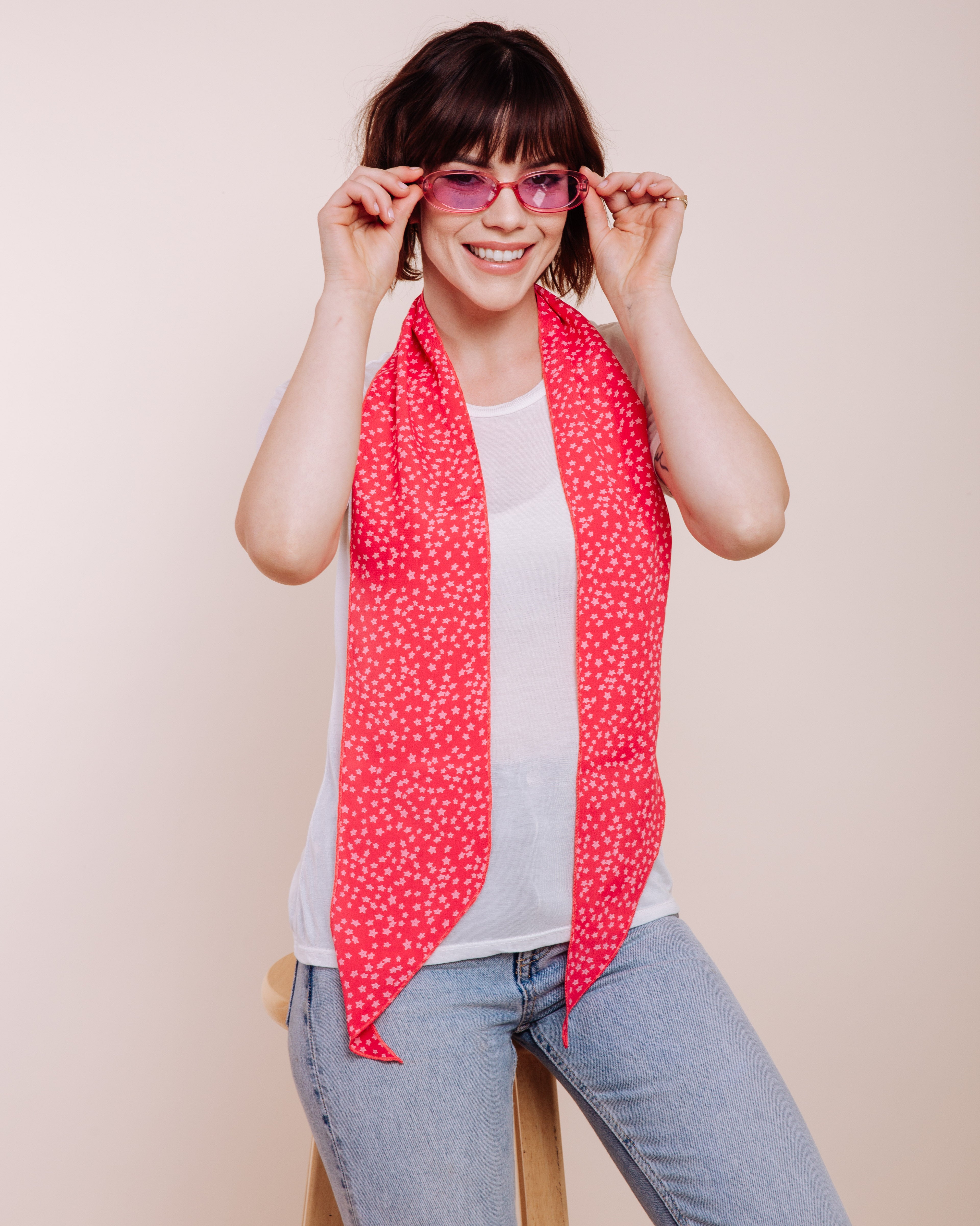 Neon Angel - Skinny Scarf
