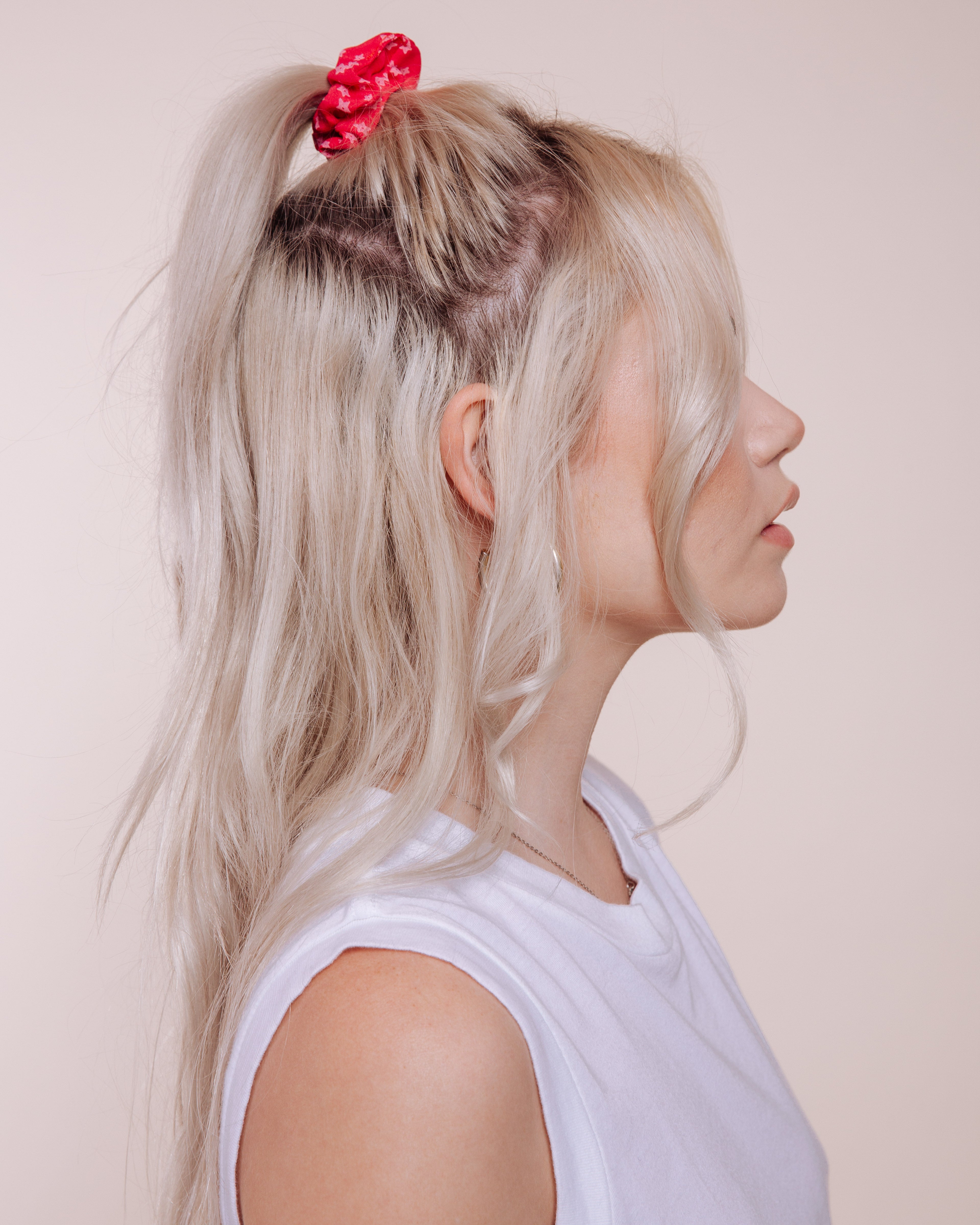 Neon Angel - Mini Scrunchie