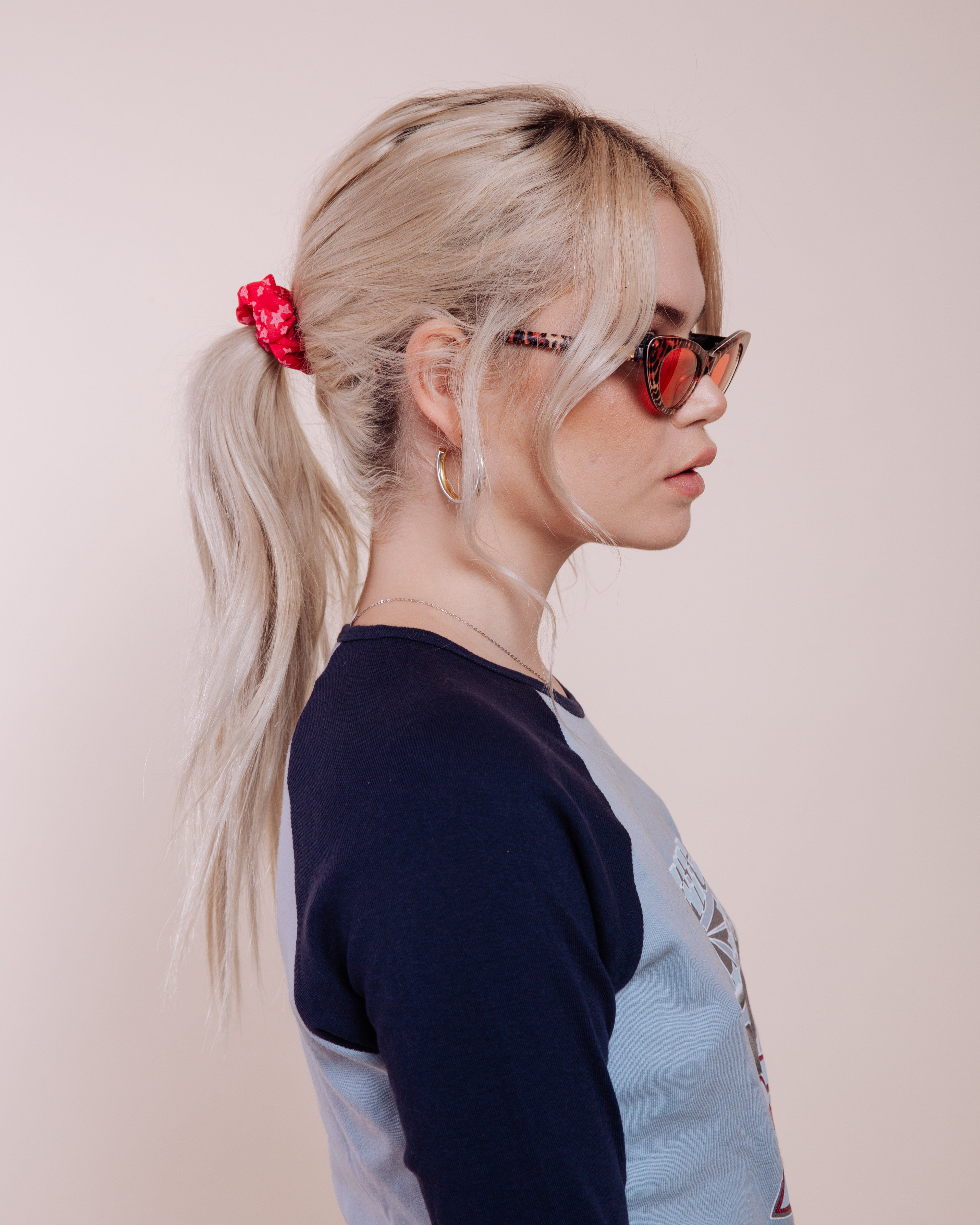 Neon Angel - Mini Scrunchie
