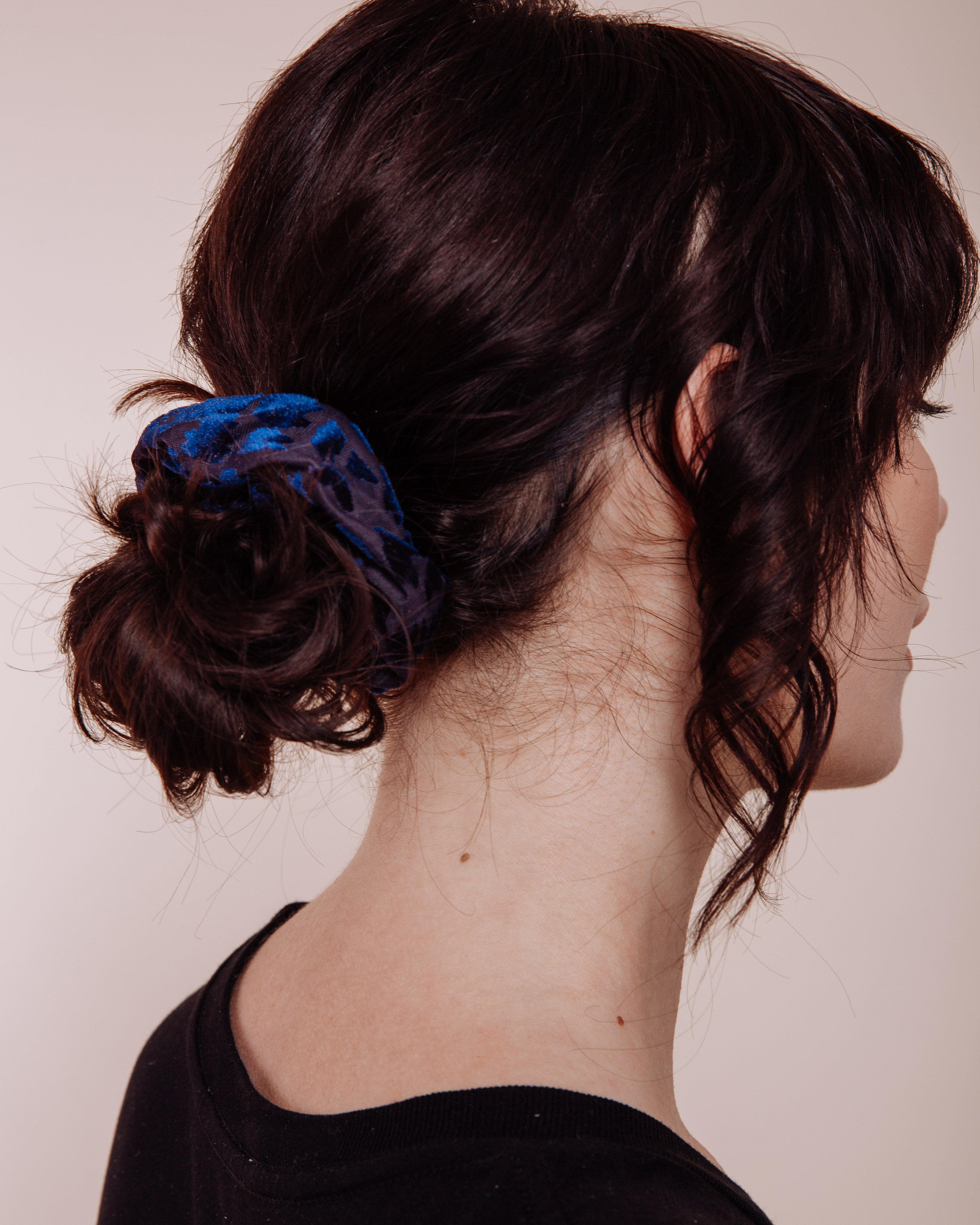 Foxey Lady: Blue - Scrunchie