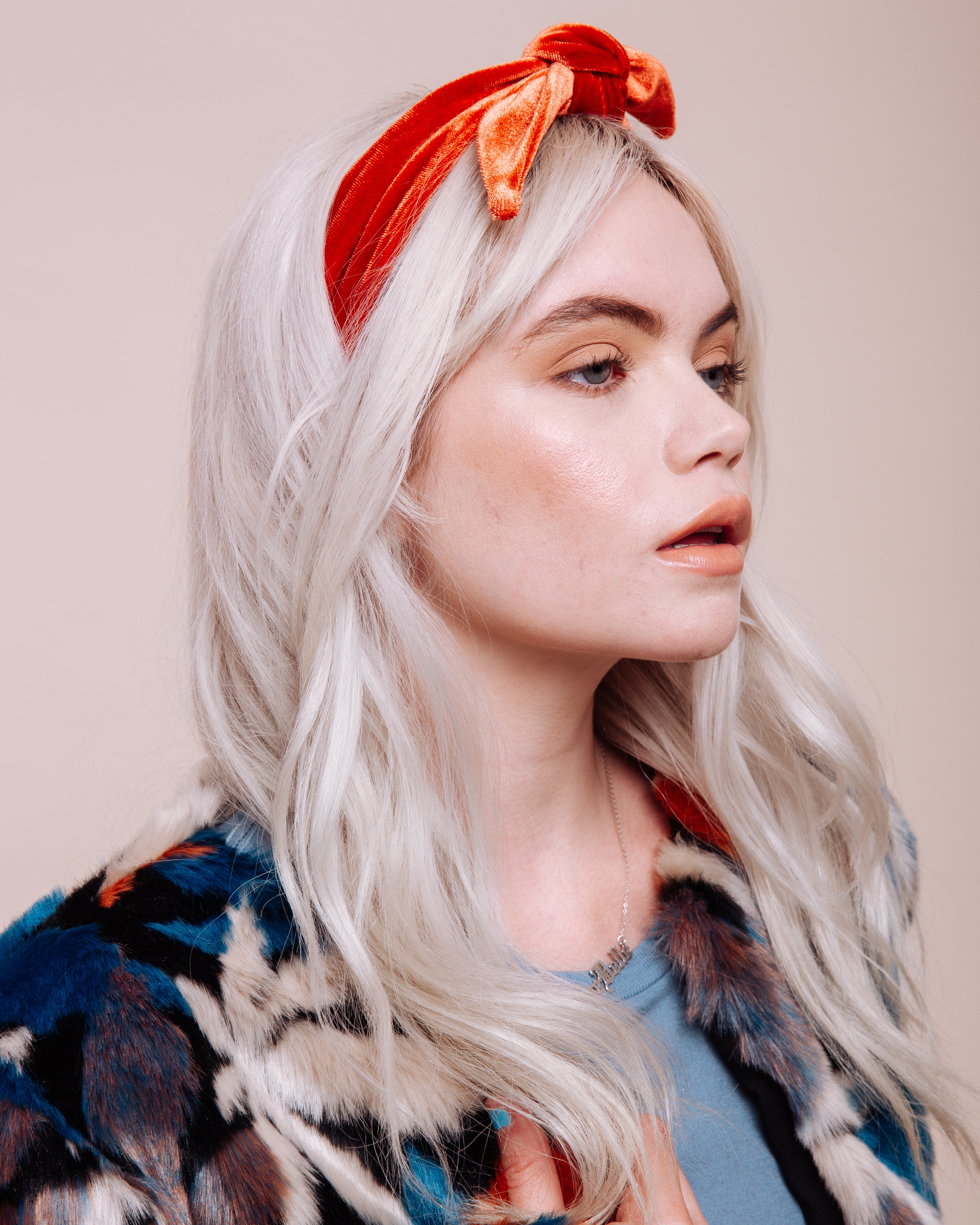 Velvet Sienna - Scarf Tie