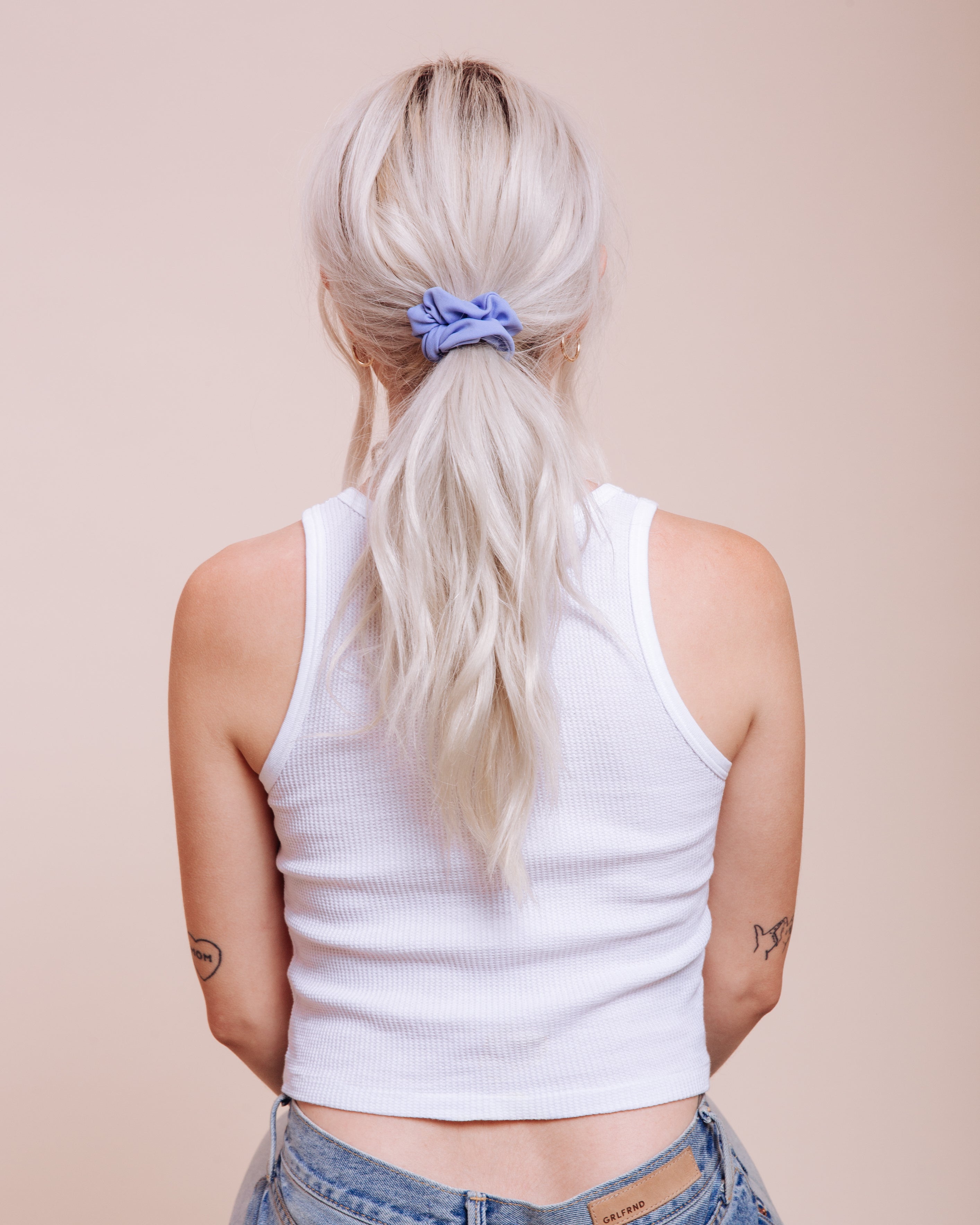 Memphis Skyline - Mini Scrunchie