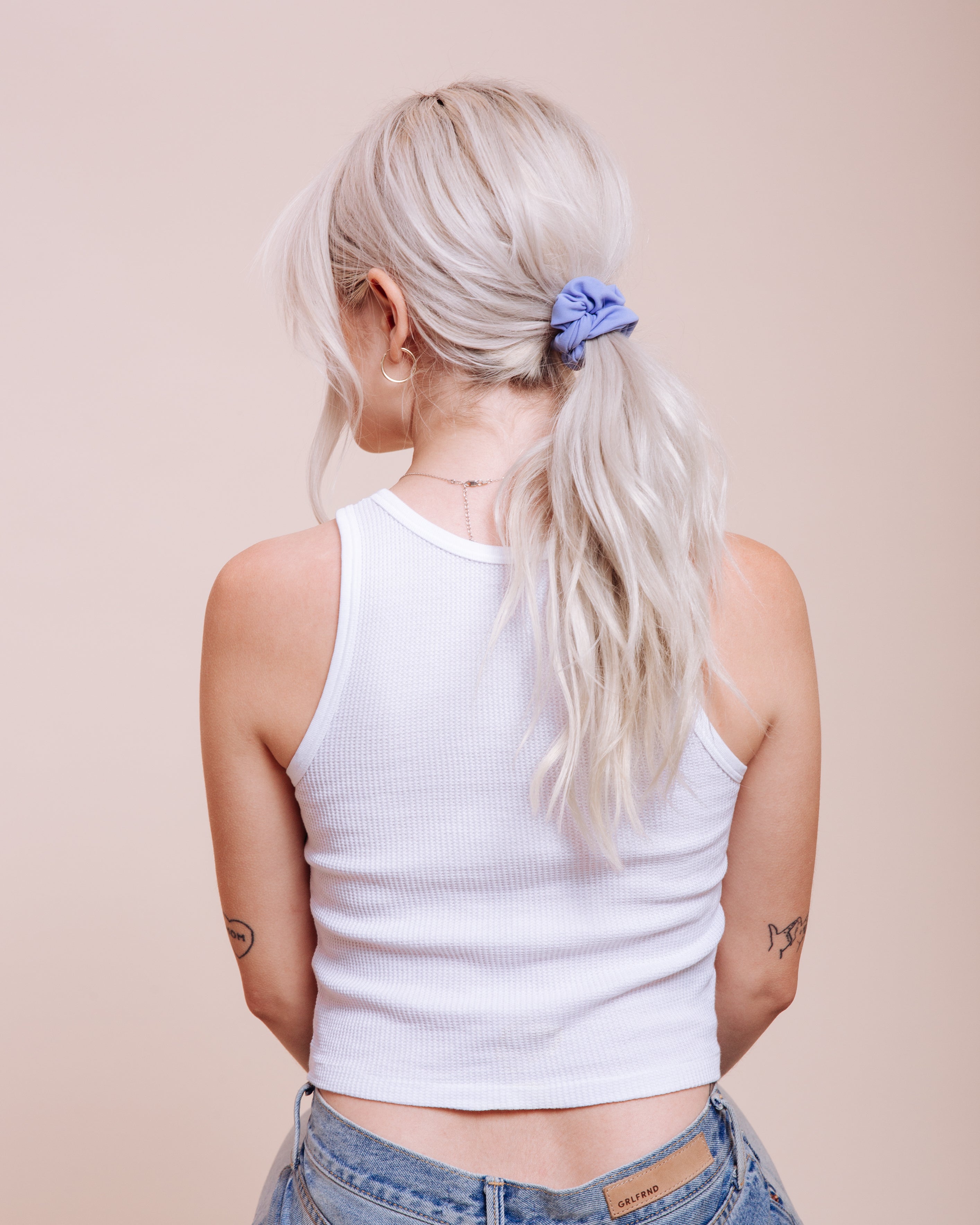 Memphis Skyline - Mini Scrunchie