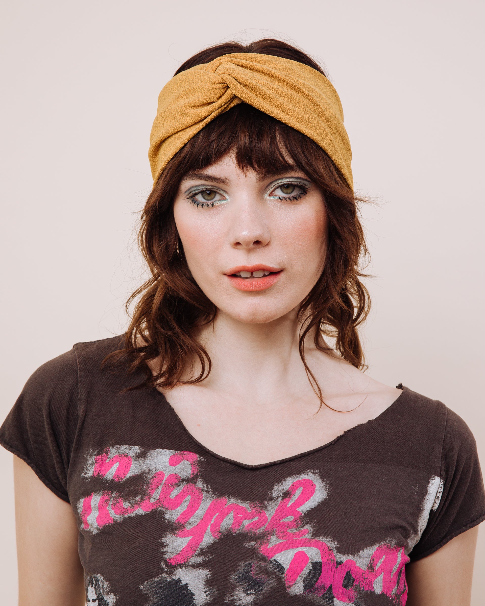 Jolene Mustard - Turban Headband