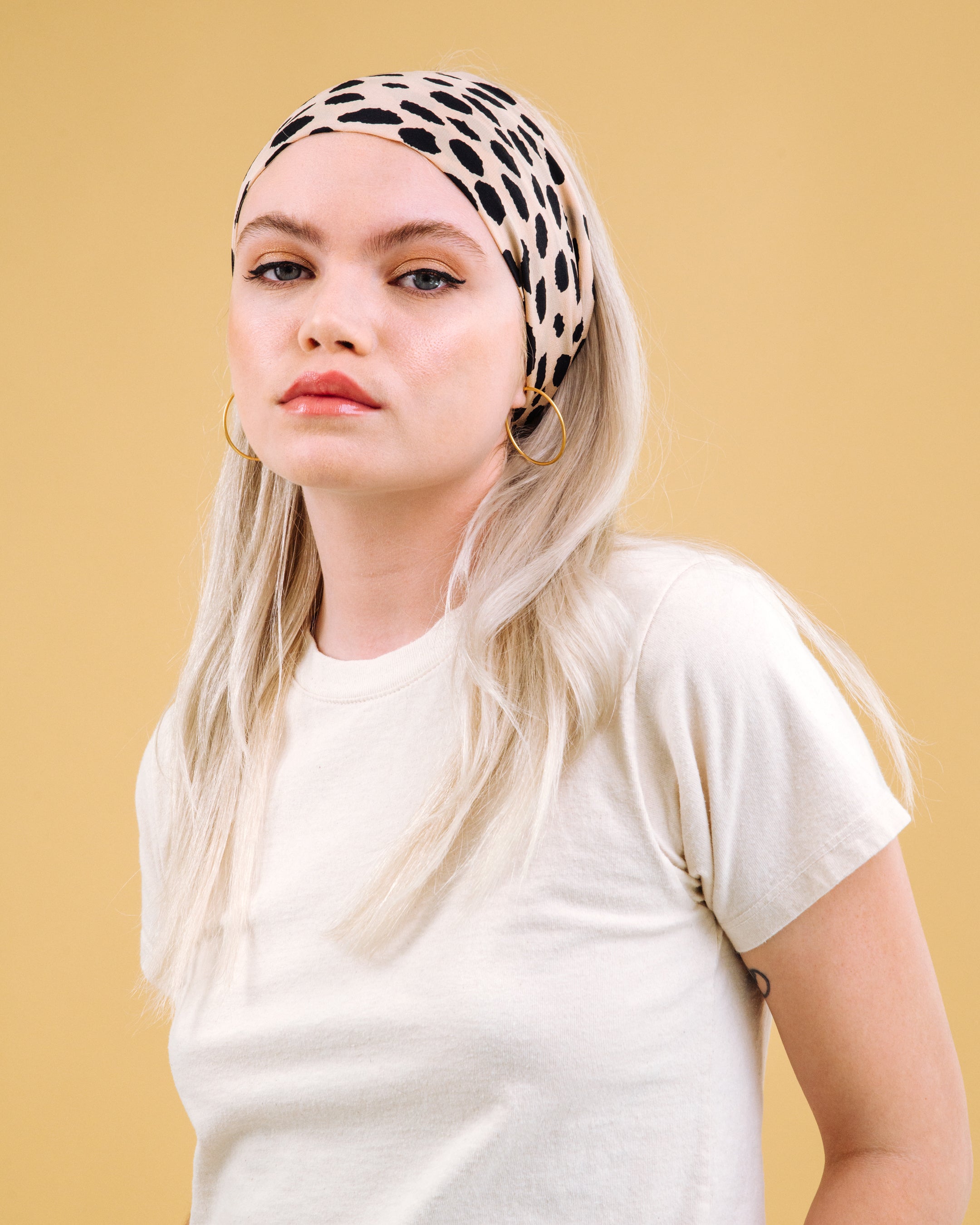 Devil in Disguise: Champagne - Brigitte Headband