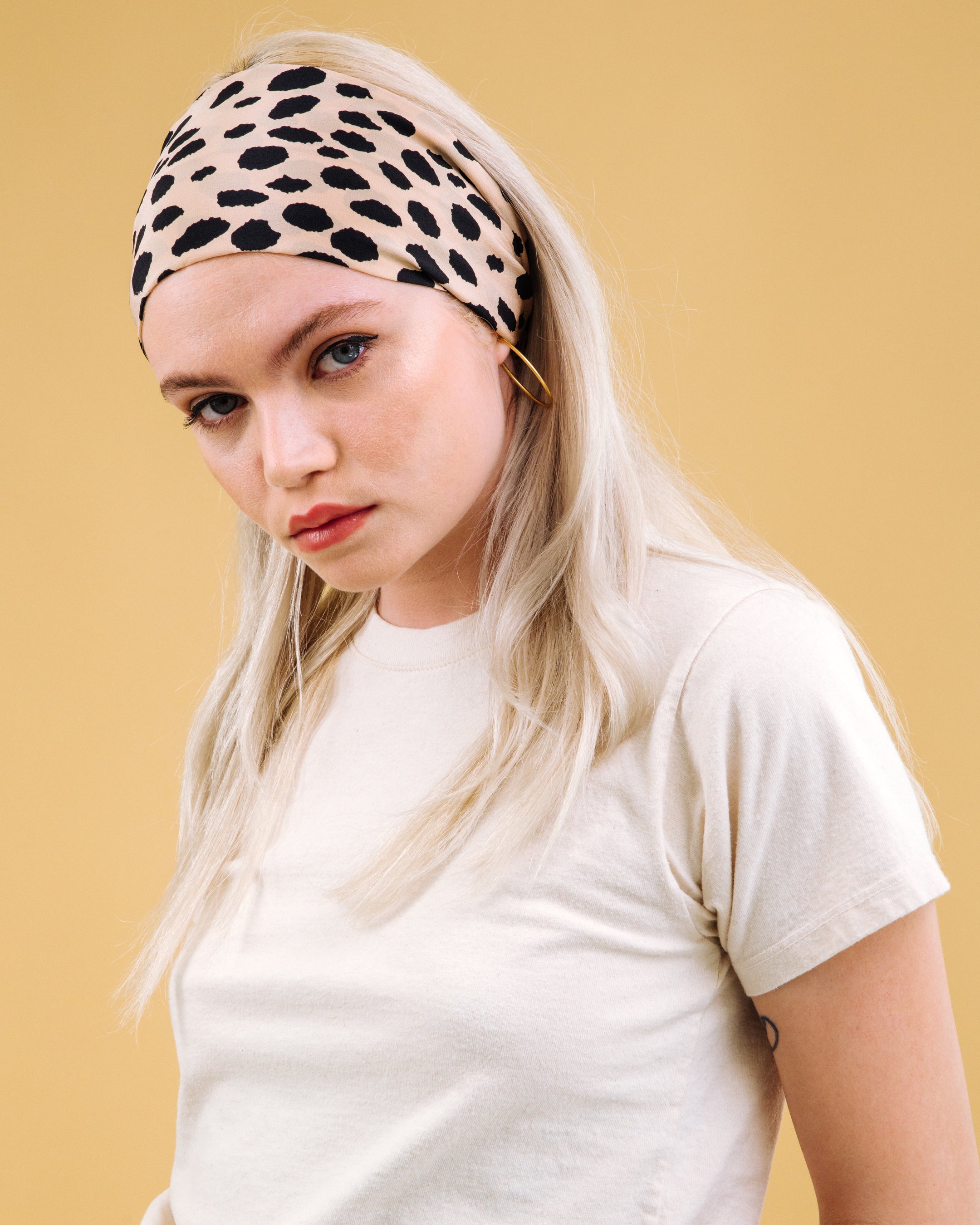 Devil in Disguise: Champagne - Brigitte Headband