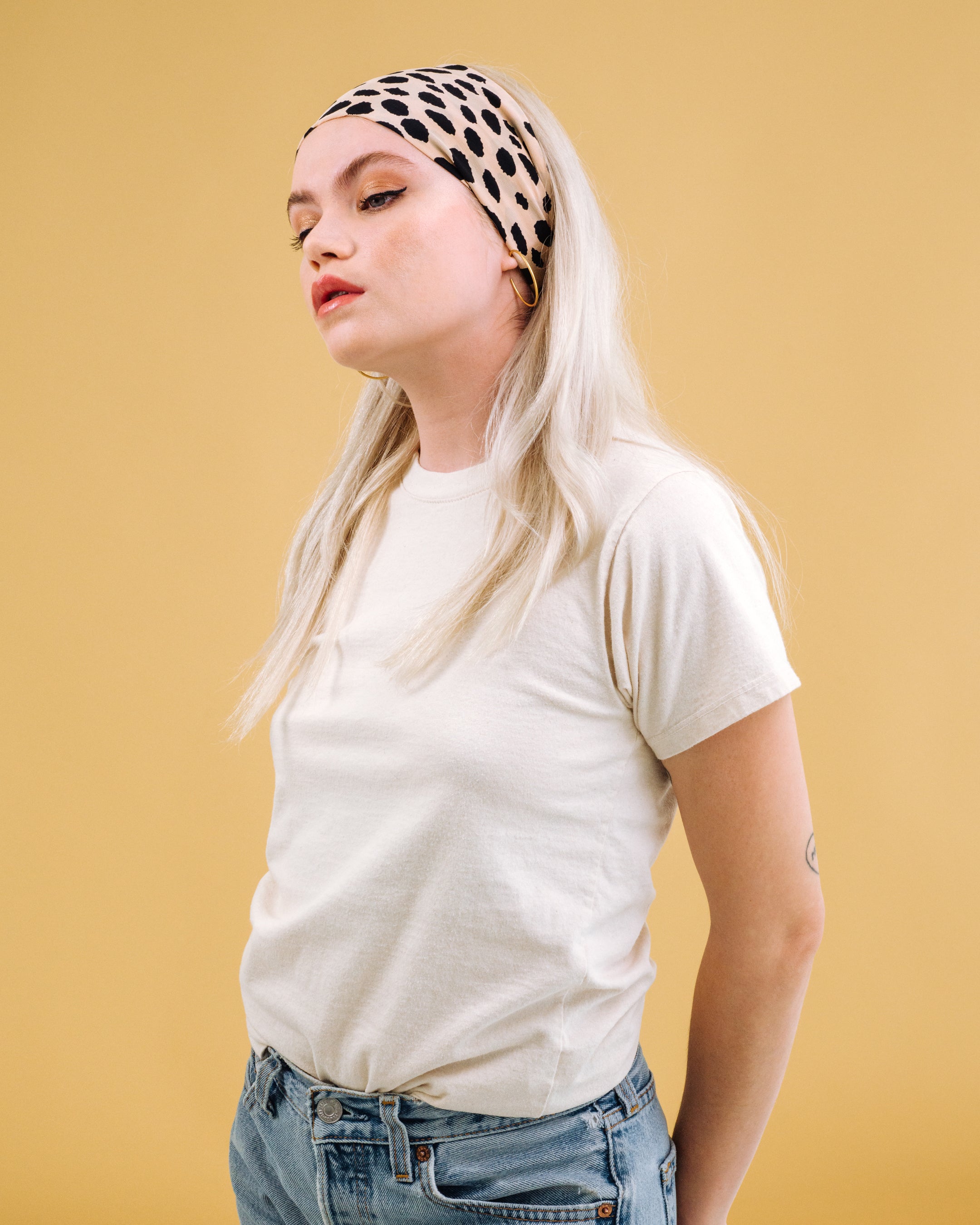 Devil in Disguise: Champagne - Brigitte Headband