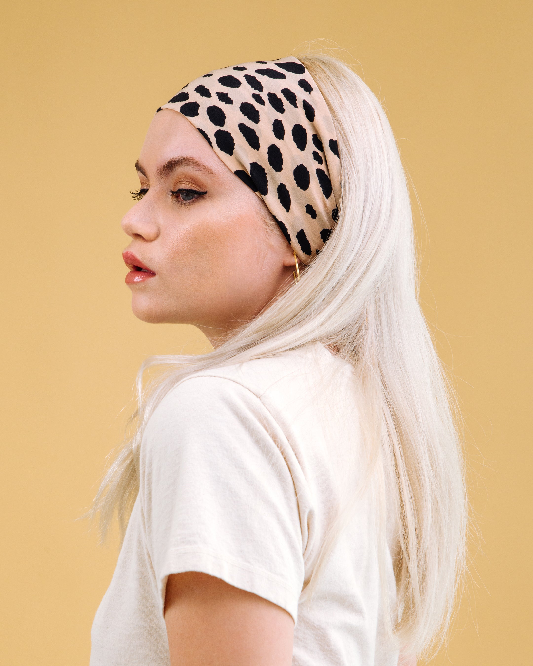 Devil in Disguise: Champagne - Brigitte Headband