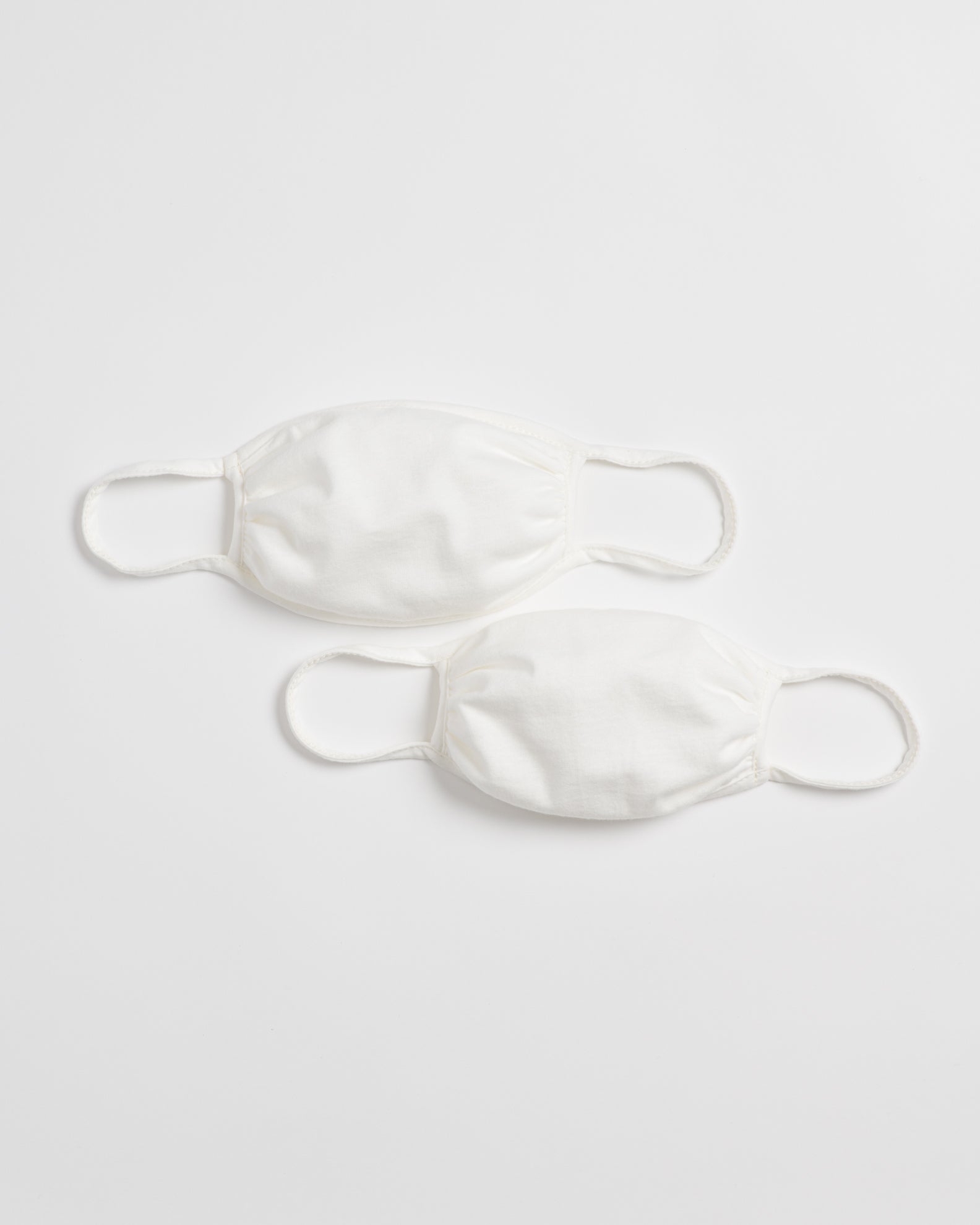 Ivory Face Masks: Two Pack